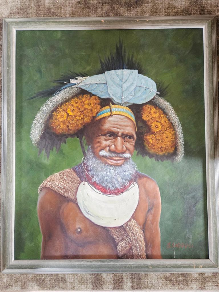 Olieverfschilderij Portret van Stamhoofd B. Strauss, Antiek en Kunst, Ophalen of Verzenden