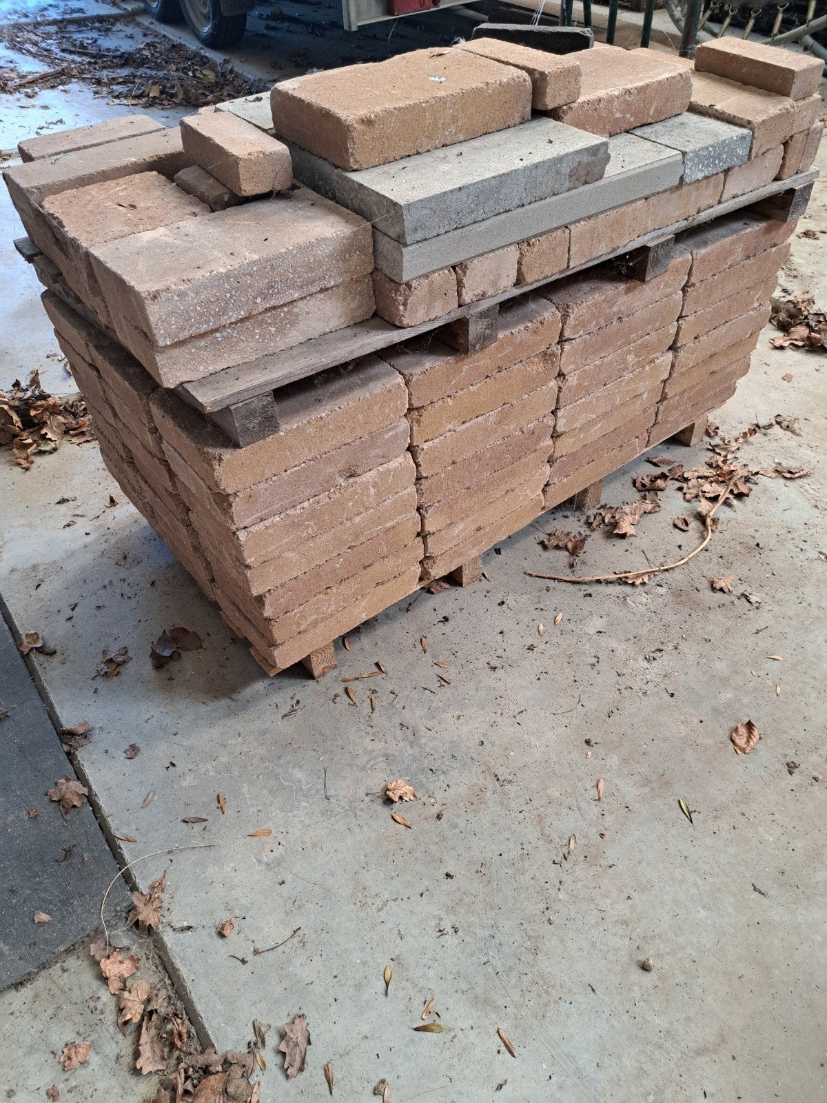 restant abbeystones 8 m2, Ophalen of Verzenden, Nieuw, Beton, Terrastegels