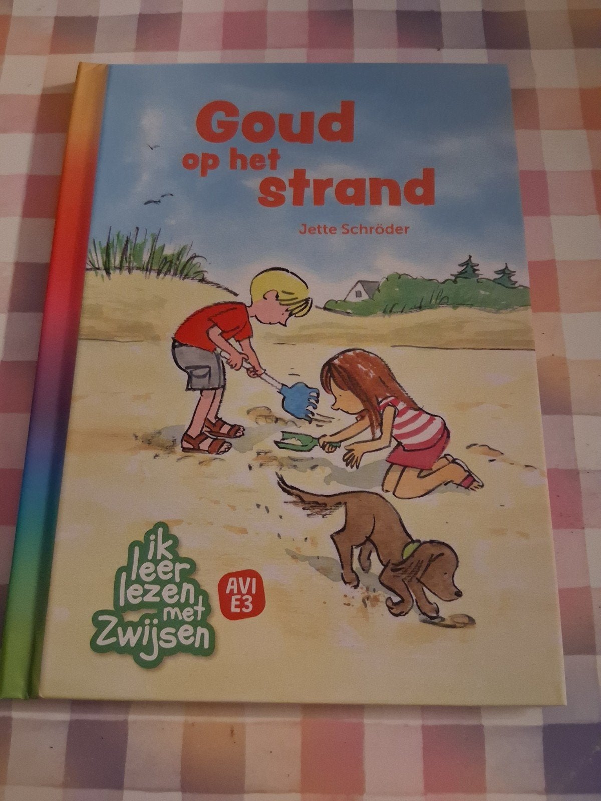 boek jette schroder - goud op het strand - avi E3, Ophalen of Verzenden, Zo goed als nieuw, Fictie algemeen
