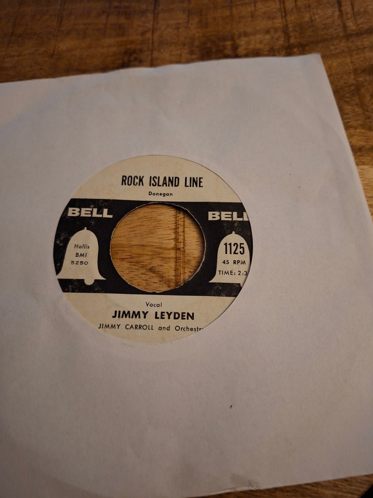 jimmy leyden / rock island line, Ophalen of Verzenden, Gebruikt, Pop