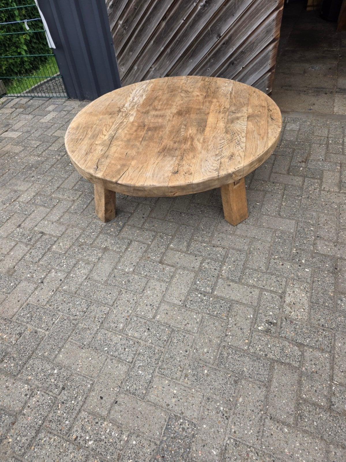 Zware salontafel Truckwood, Huis en Inrichting, Tafels | Salontafels, Ophalen, Rechthoekig, 100 tot 150 cm, 50 tot 100 cm