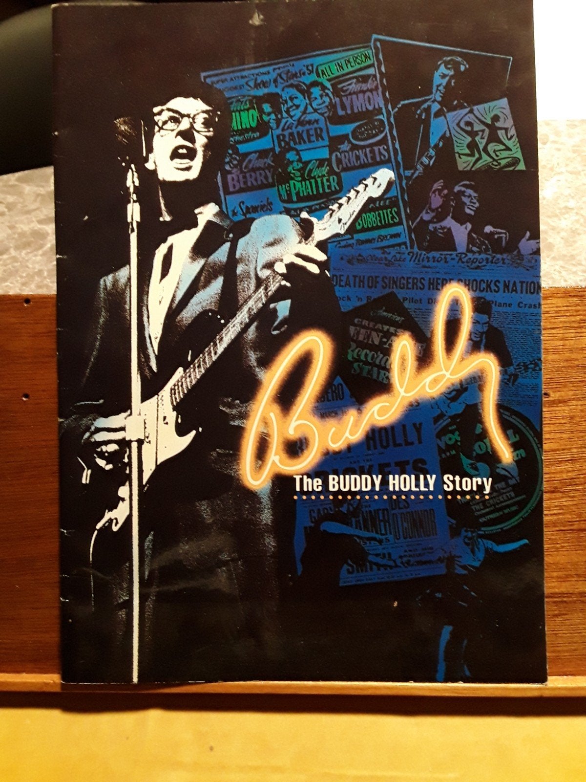 Buddy Holly Story Programma Boek, Ophalen of Verzenden, Zo goed als nieuw, Artiest, Paul Elliot