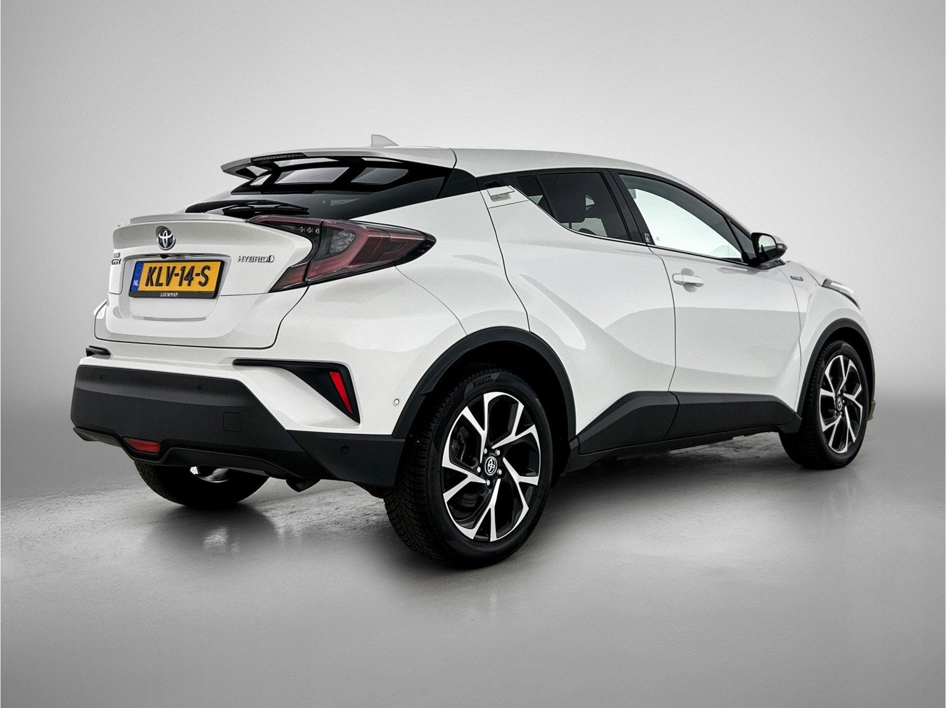 Toyota C-HR 1.8 Hybrid Style | PDC | (bj 2019, automaat), Auto's, 12 maanden, Stof, 4 cilinders, Bedrijf
