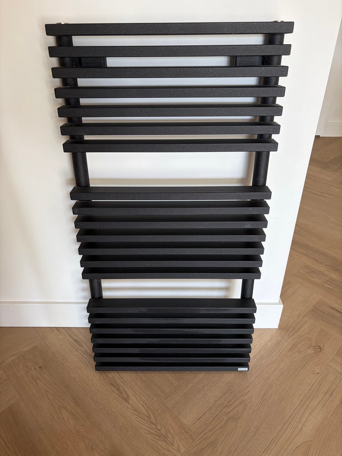 Thermic (Vasco) Bathline designradiator antraciet 98x50cm, Ophalen, 500 tot 800 watt, Radiator, Minder dan 60 cm