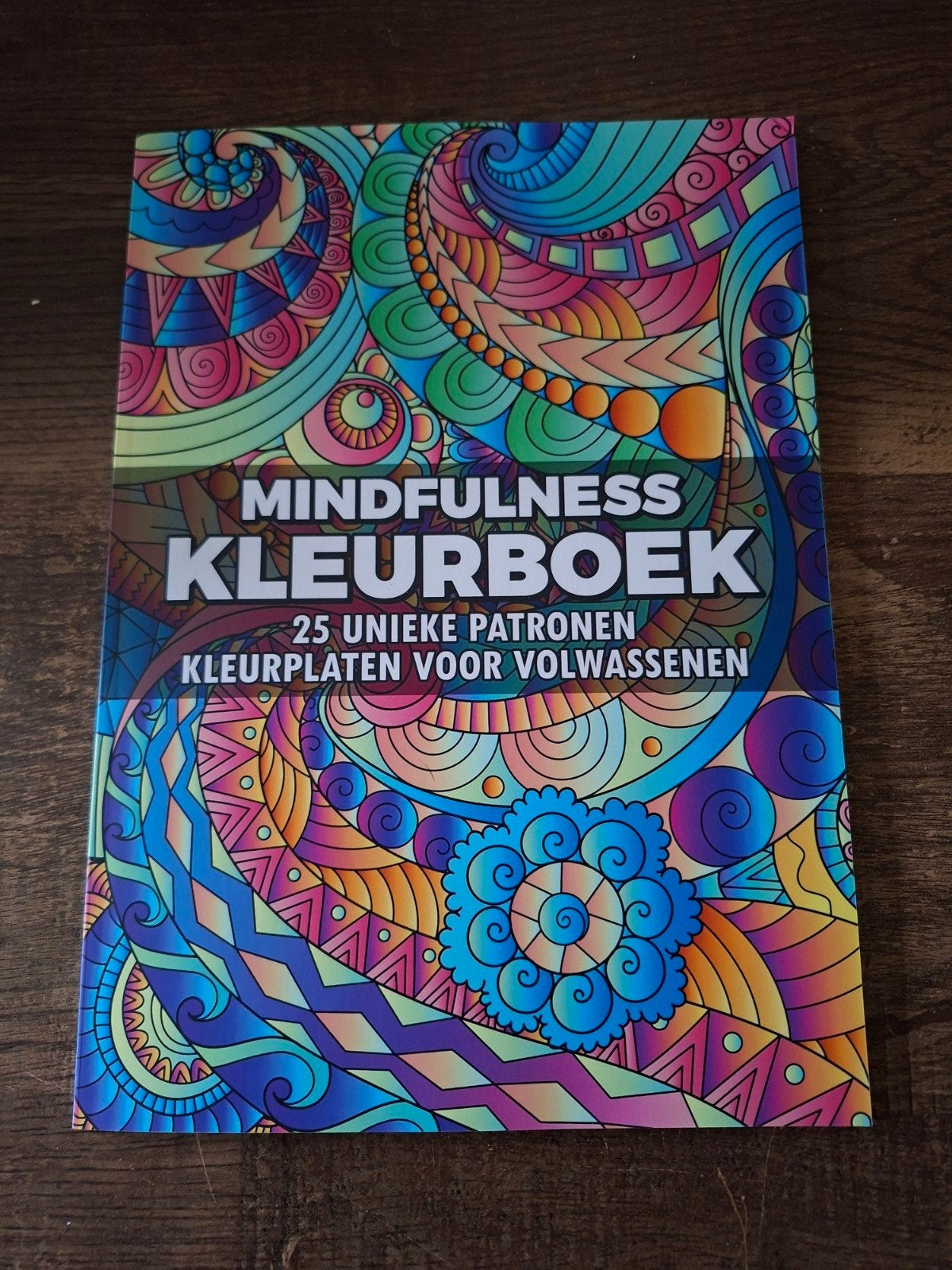 Mindfulness Kleurboek - 25 Unieke Patronen voor Volwassenen, Boeken, Ophalen of Verzenden, Nieuw, Tekenen en Schilderen, Onbekend