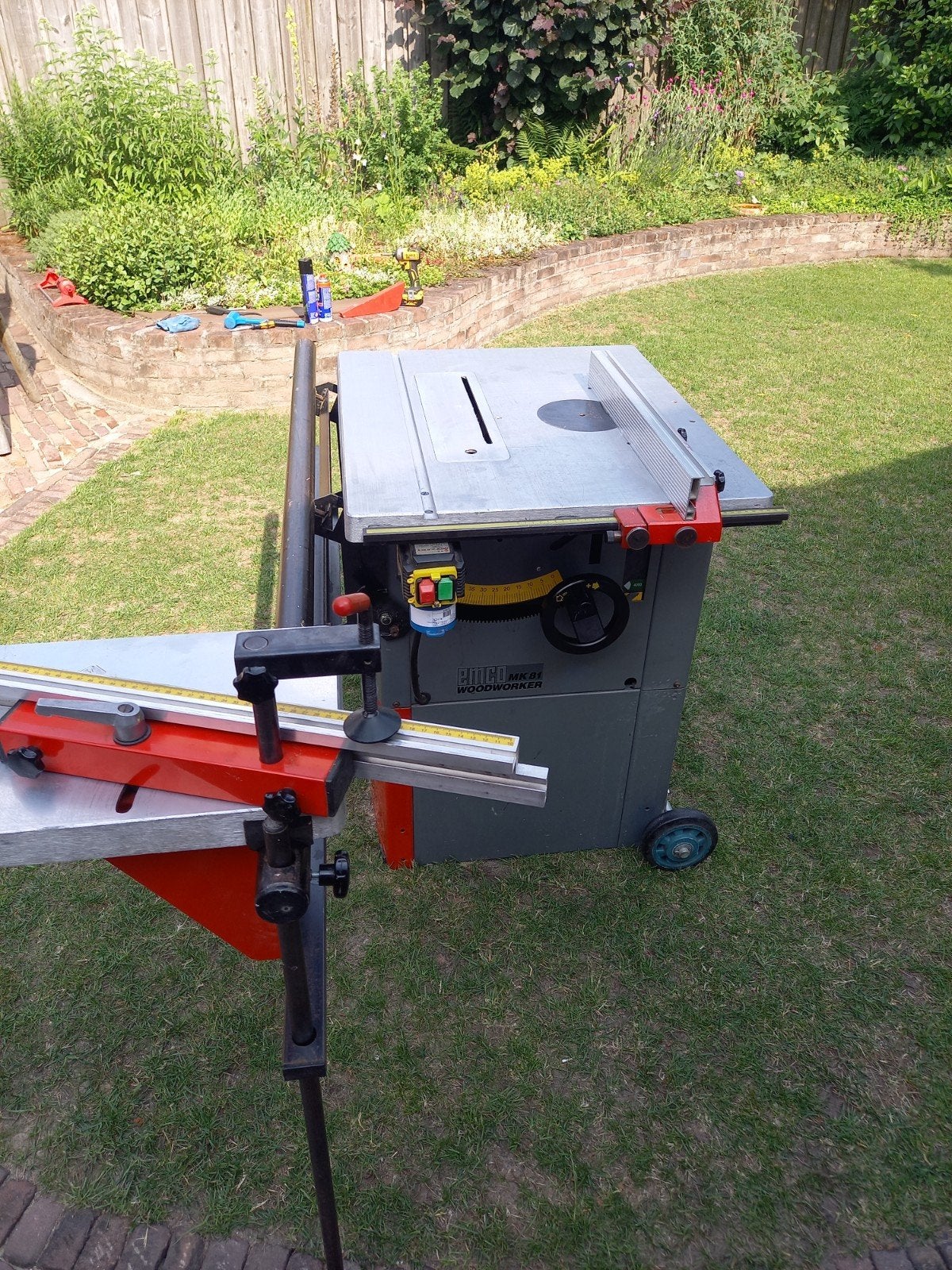 Zaagtafel Emco MK81 woodworker, Ophalen, Gebruikt, Cirkelzaag, 70 mm of meer