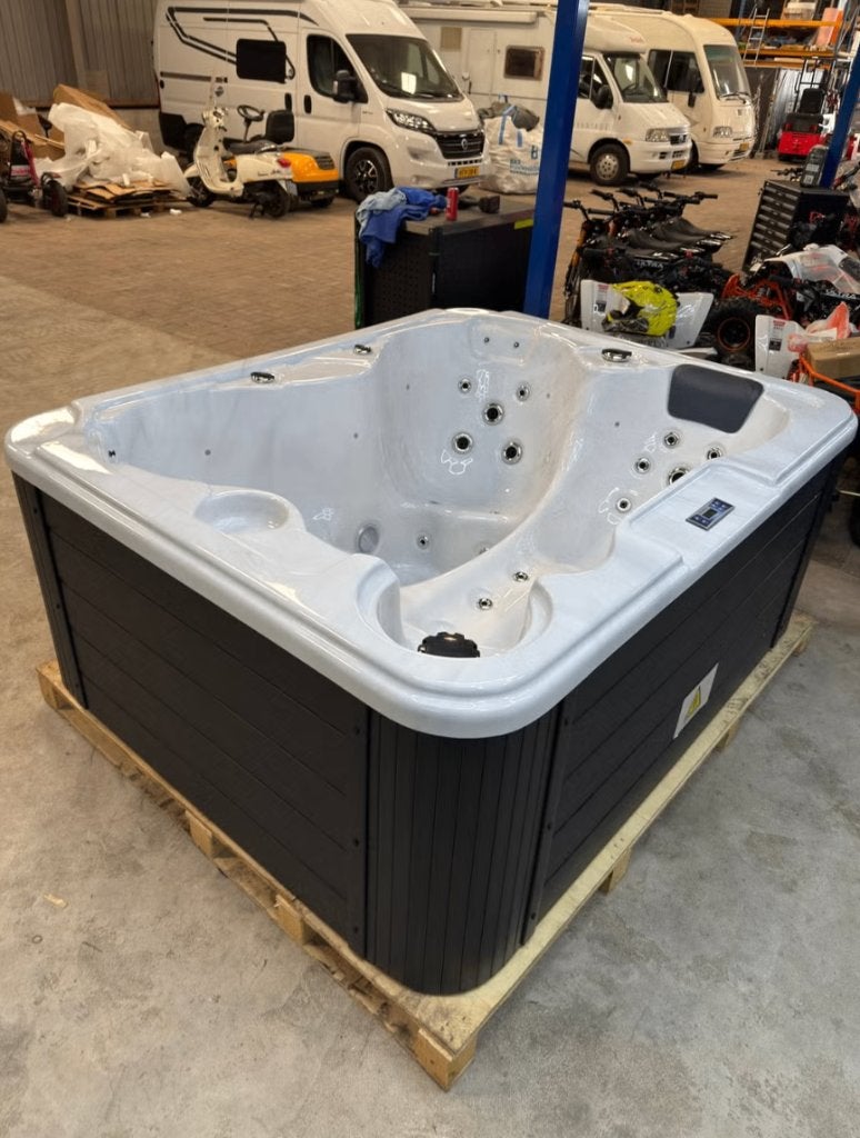 Jacuzzi hottub bubbelbad welness 210x170 230v balboa, Ophalen, 200 tot 300 cm, Nieuw, Rechthoekig
