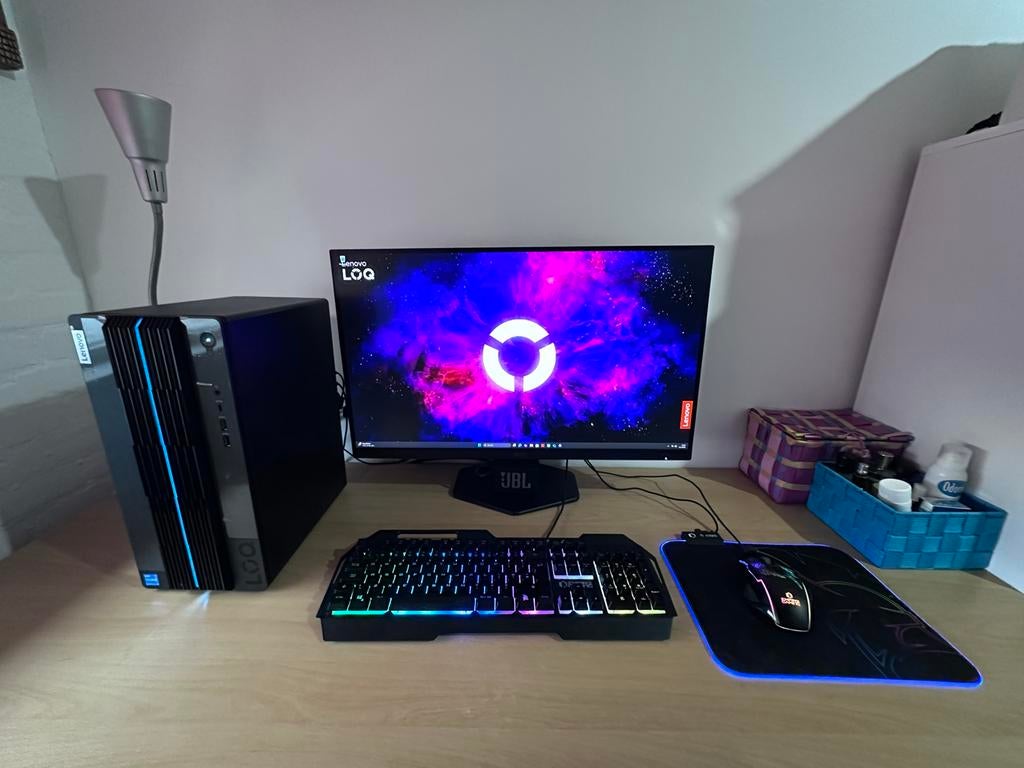 Complete Lenovo game PC | i5-13400F | RTX 4060 | Nieuwstaat, Computers en Software, Desktop Pc's, Zo goed als nieuw, Gaming, SSD