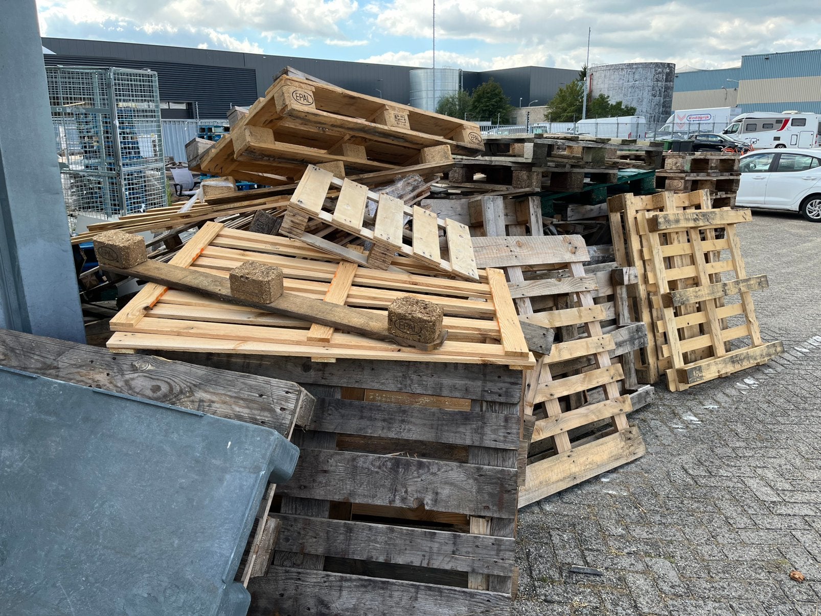 Stookhout (gratis ophalen), Doe-het-zelf en Verbouw, Ophalen, Zo goed als nieuw, Pallet, Minder dan 200 cm