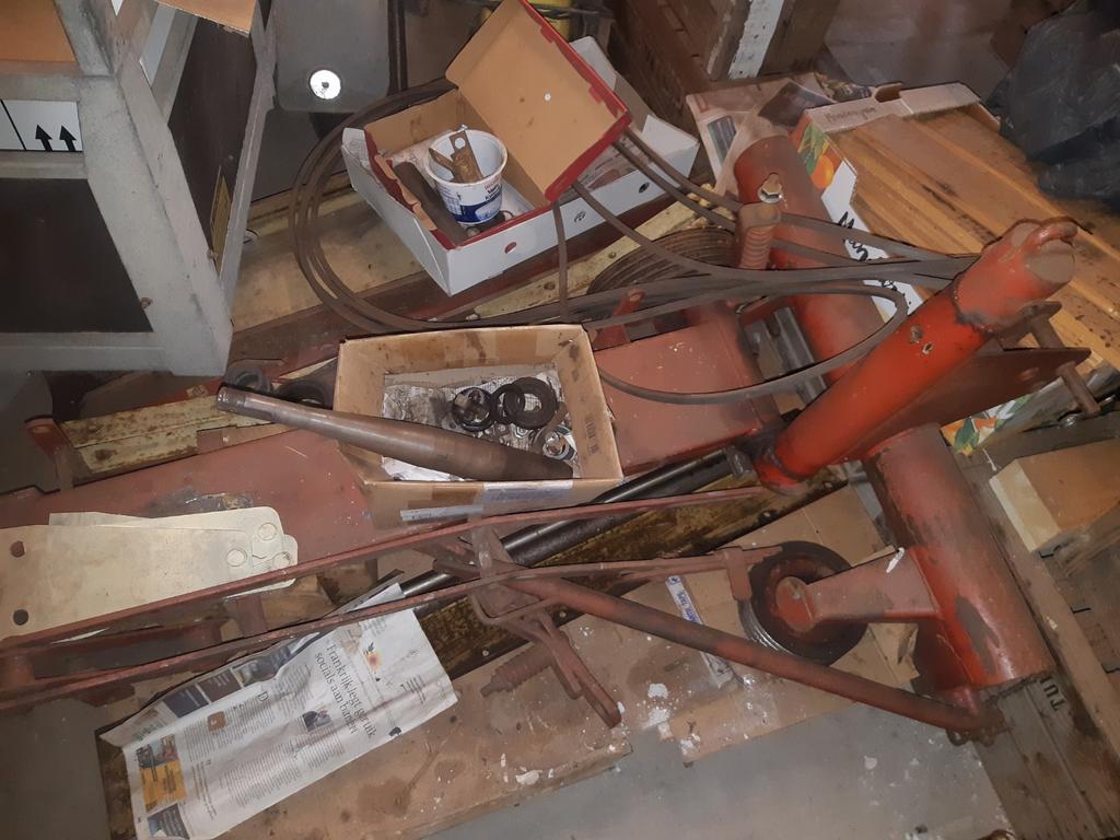 Pz 165 166 maaier onderdelen, Ophalen, Gebruikt, IJzer
