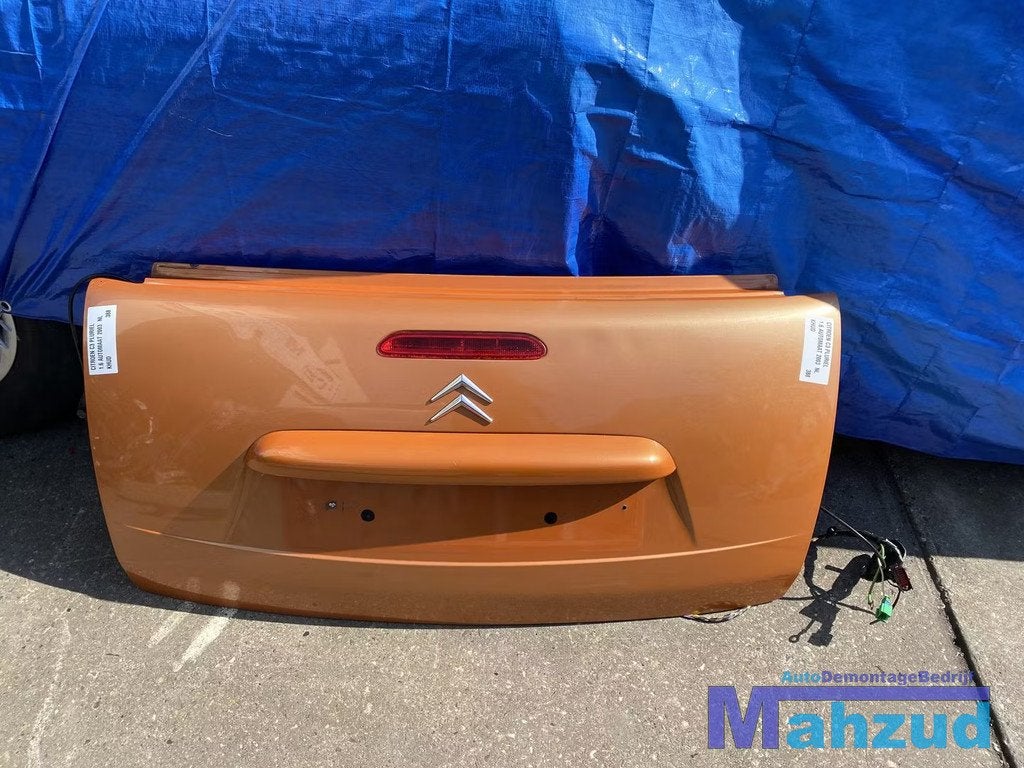 CITROEN C3 Pluriel KHUD Oranje achterklep onderste 2003-2010, Gebruikt, Citroën, Ophalen of Verzenden, Achter