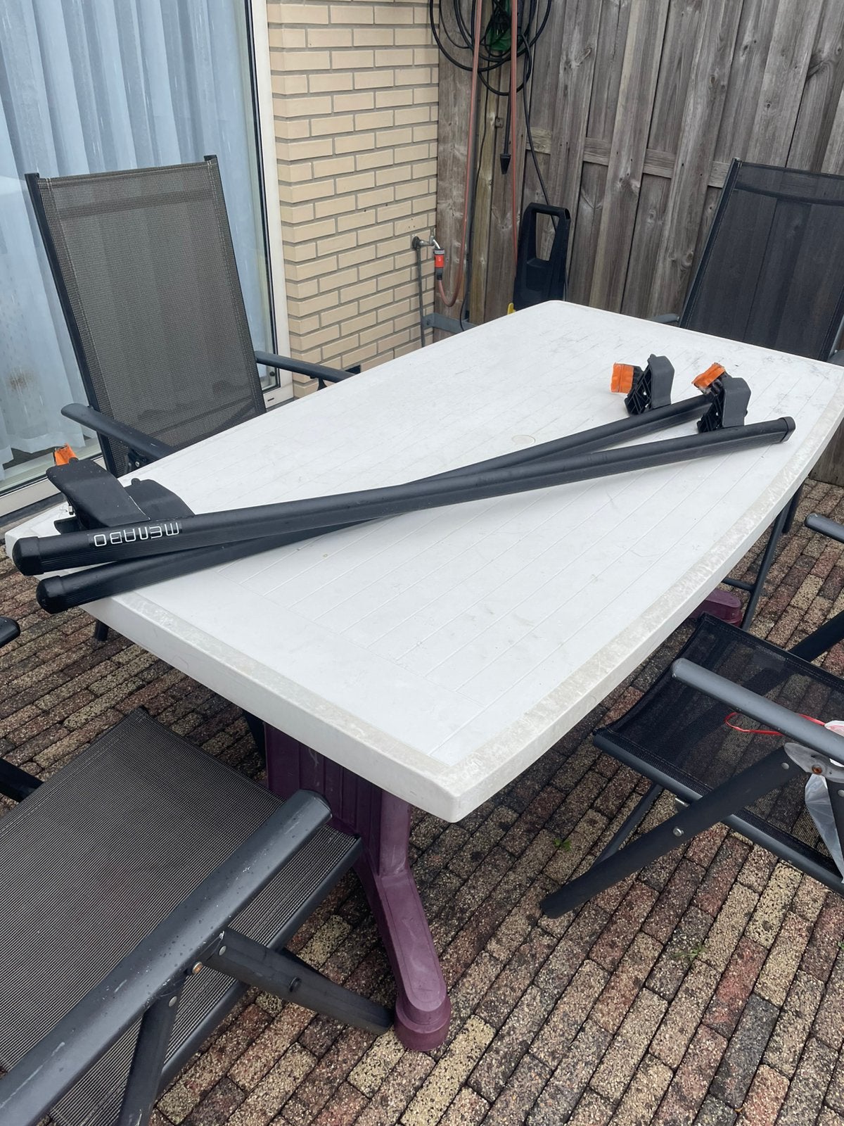 Menabo dakdragers, Auto diversen, Dakdragers, Ophalen, Zo goed als nieuw