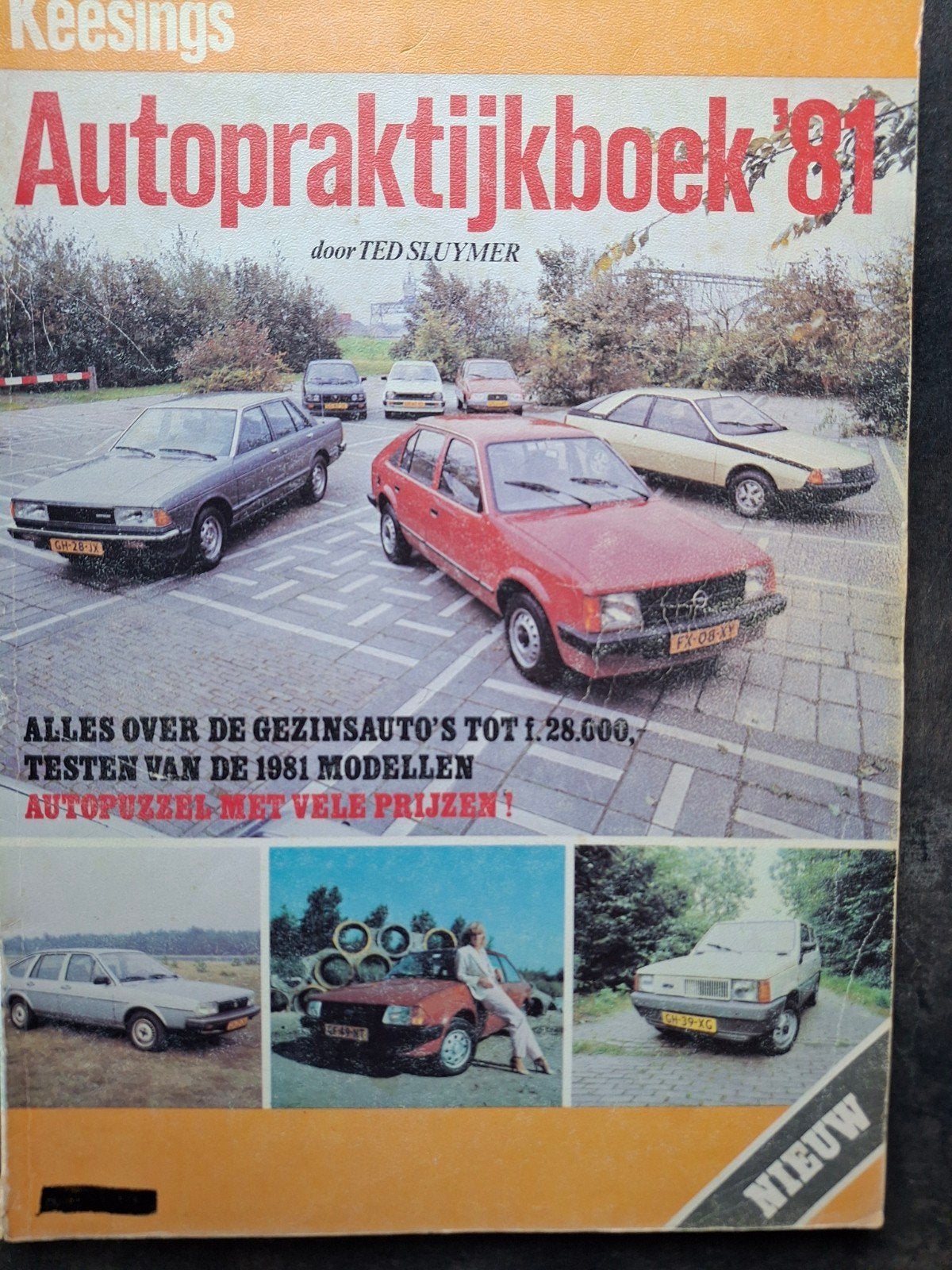 Keesings Autopraktijkboek 1981  Alfa Audi Fiat Ruska Buggy, Gelezen, Algemeen, Ted Sluymer, Ophalen of Verzenden