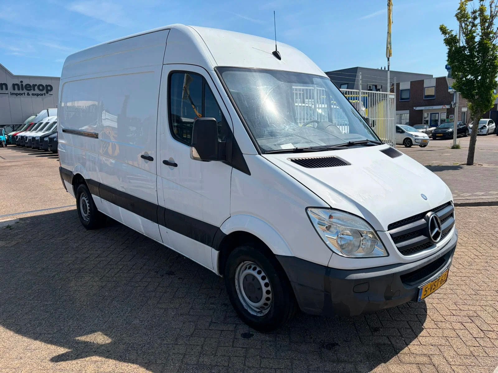 Mercedes-Benz Sprinter 313CDI L2H2 Airco Trekhaak 3 Zits, Euro 5, Achterwielaandrijving, Gebruikt, Wit