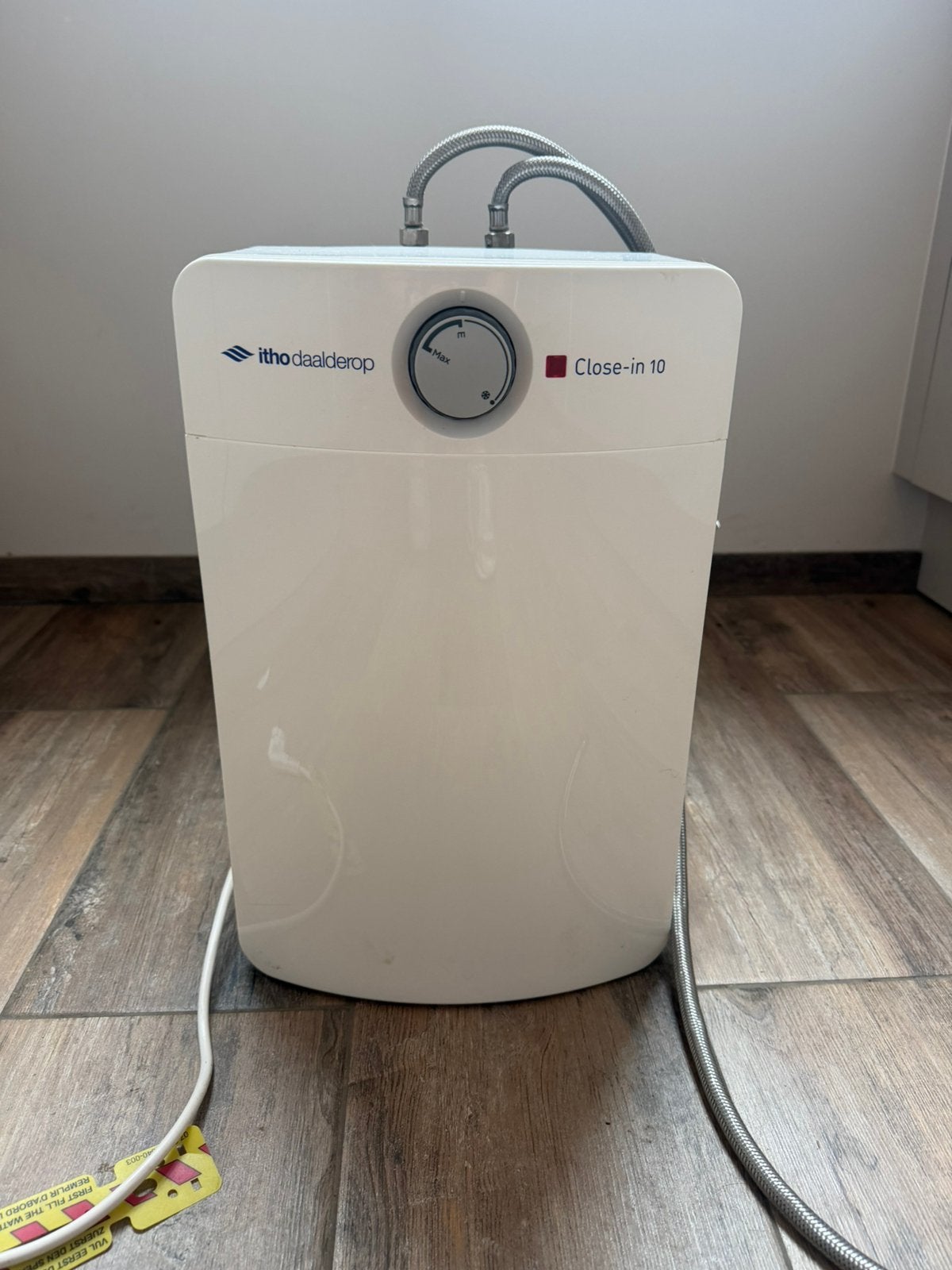 Daalderop close-in 10 liter boiler, Ophalen, Gebruikt, Aardgas, Boiler