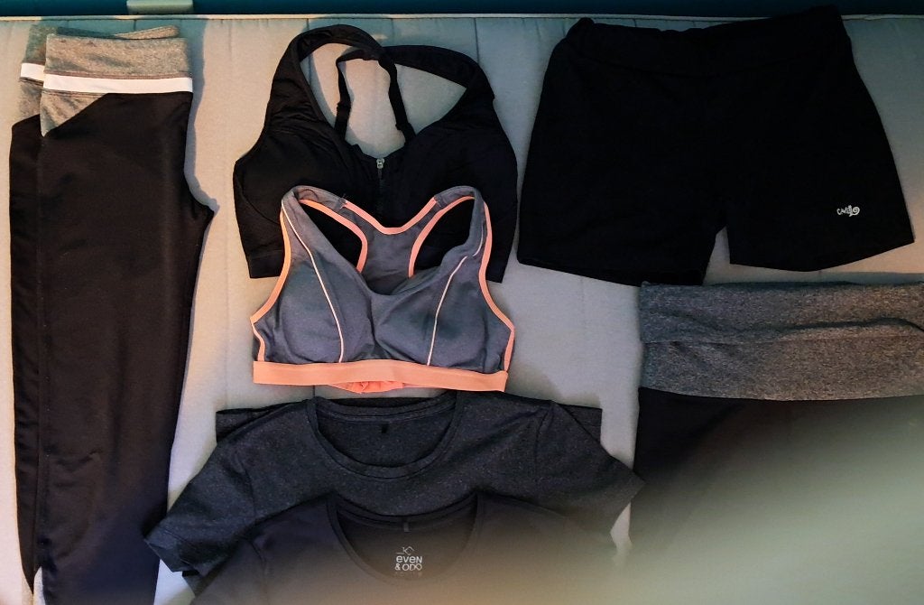 Sportkleding mt S, Ophalen of Verzenden, Zo goed als nieuw, Zwart, Fitness of Aerobics