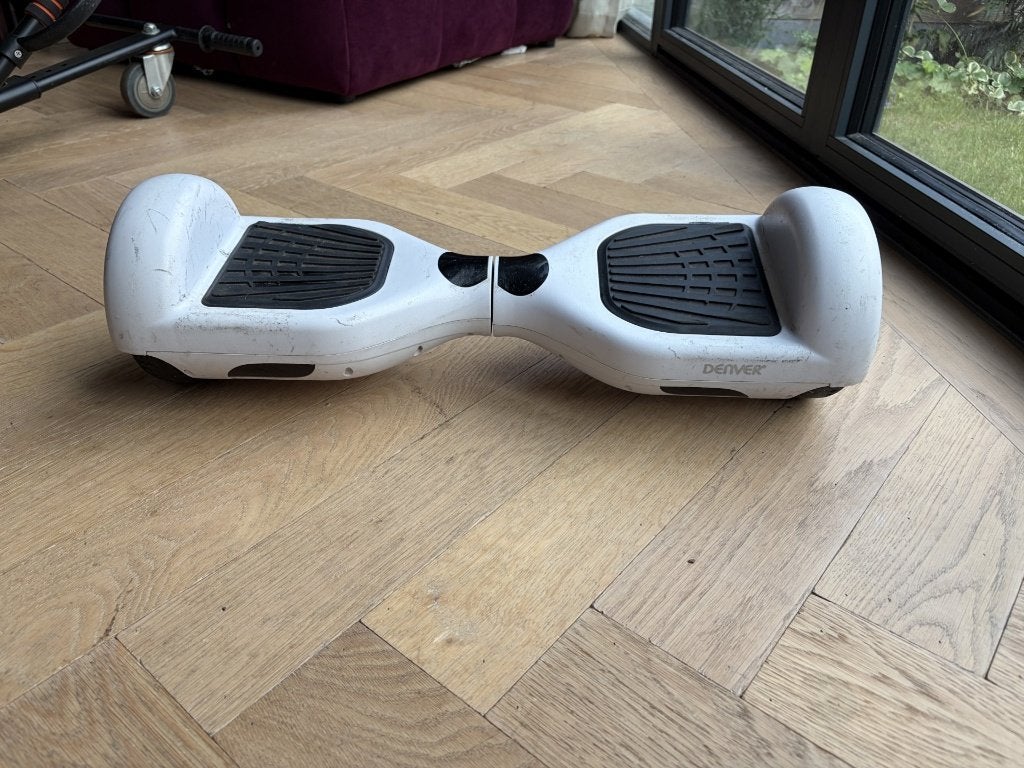 Hoverboard wit met oplader, Fietsen en Brommers, Ophalen, Gebruikt, Elektrische step (E-scooter), Denver