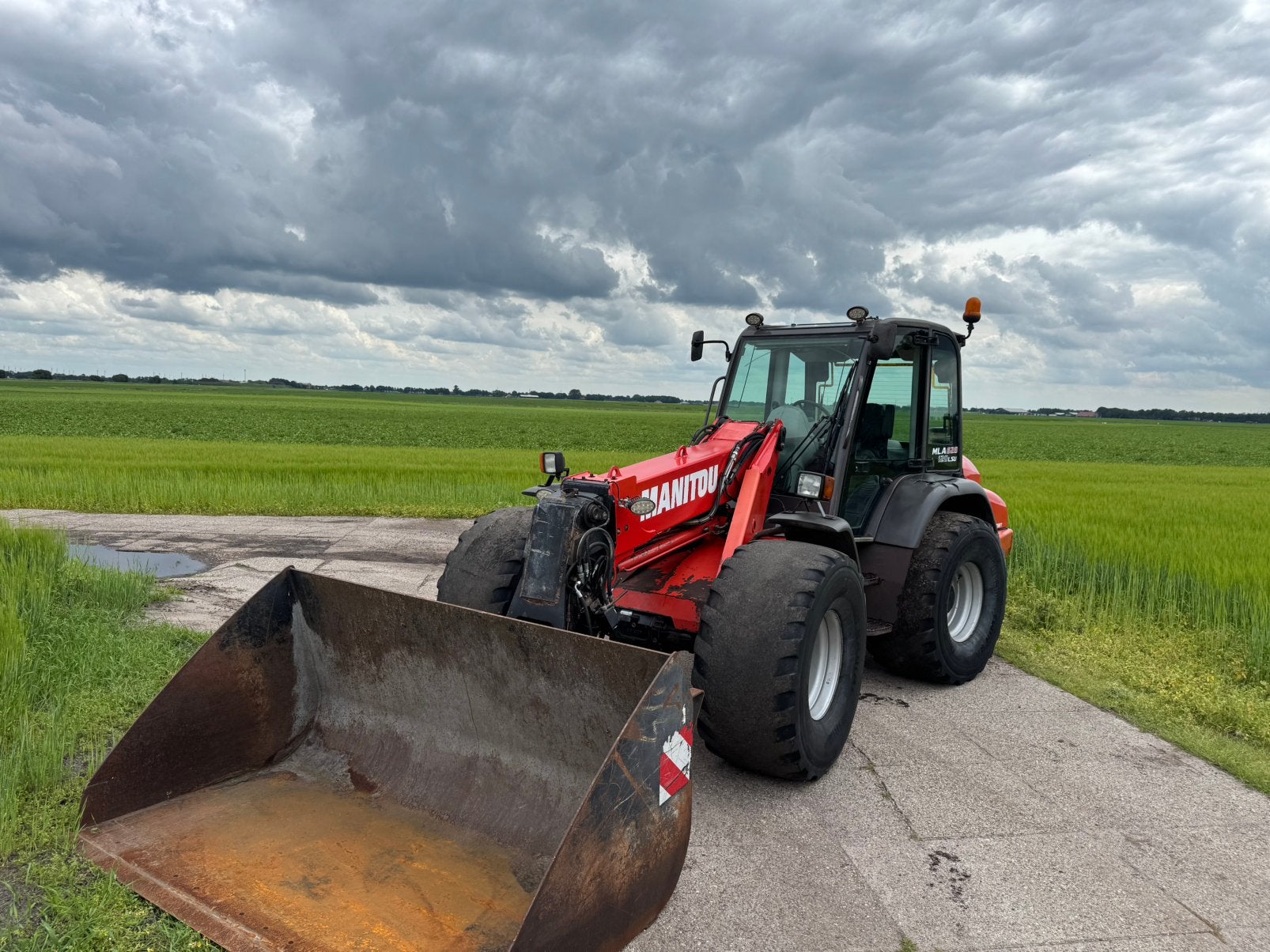 Manitou MLA 628-120 LSU Turbo shovel verreiker kniklader NL, Ophalen, Verreiker