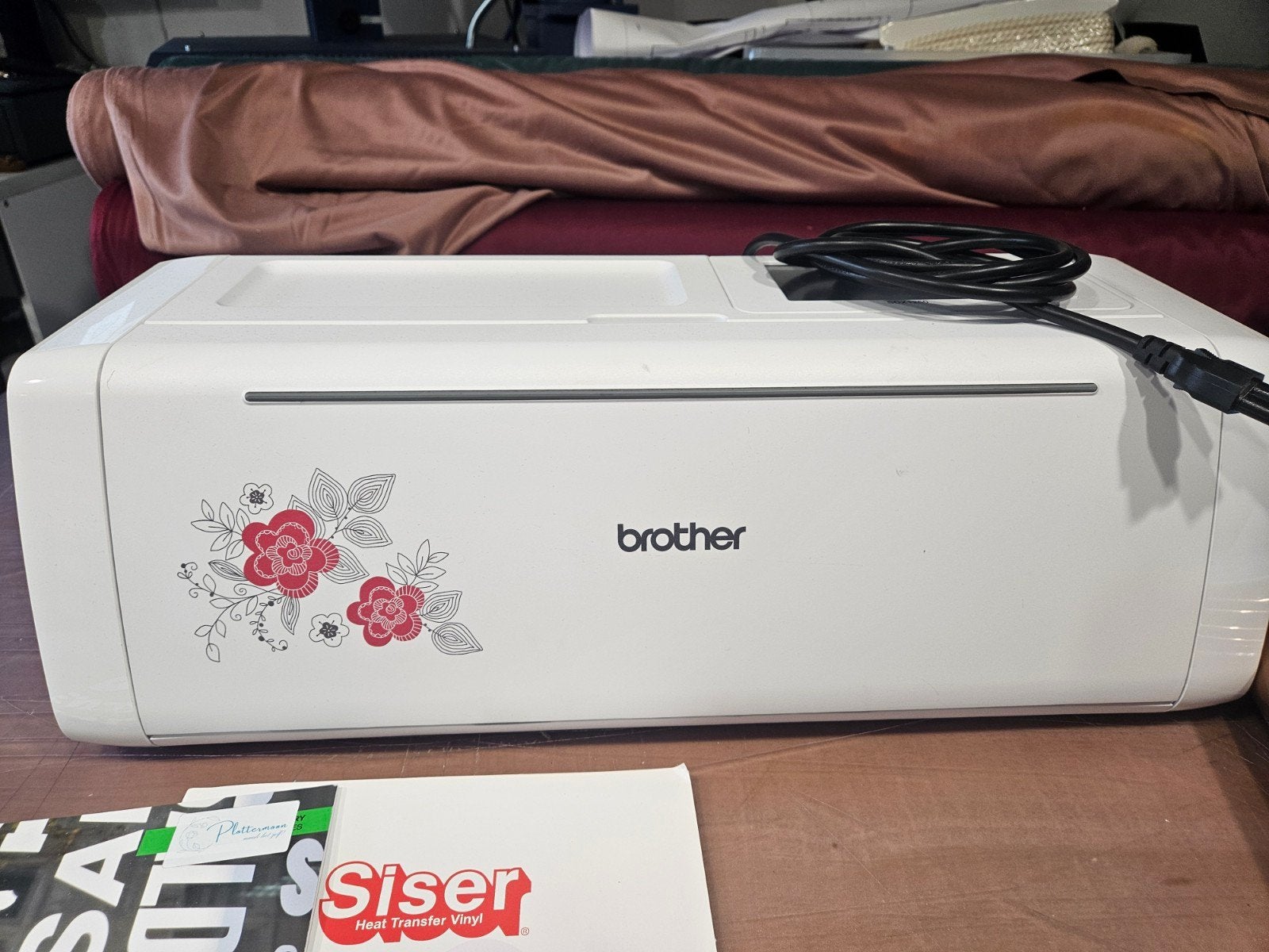 Brother ScanNCut DX1250 Snijplotter met veel flexfolie, Ophalen, Zo goed als nieuw, Kunststof, Machine