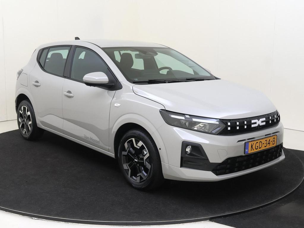 Dacia Sandero 1.2 Eco-G 120 journey | Stoelverwarming | Navi, Auto's, Stof, Euro 6, 1199 cc, Bruin