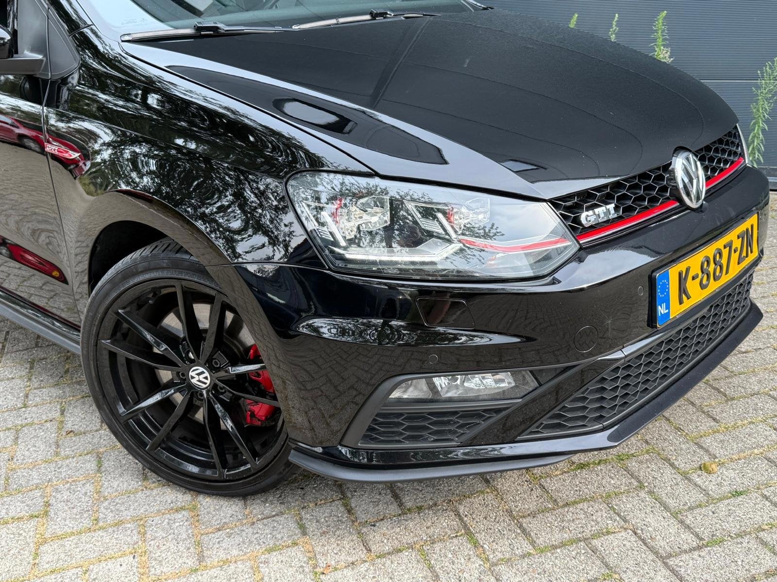 Volkswagen Polo 1.8 TSI GTI/5D/Automaat/Airco/Bleutooth/Crui, Gebruikt, Euro 6, Zwart, Bedrijf