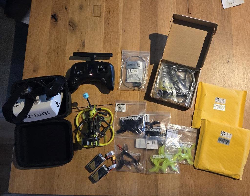 25 inch cinewhoop + tbs tango 2 pro + fatshark scout + meer!, Ophalen of Verzenden