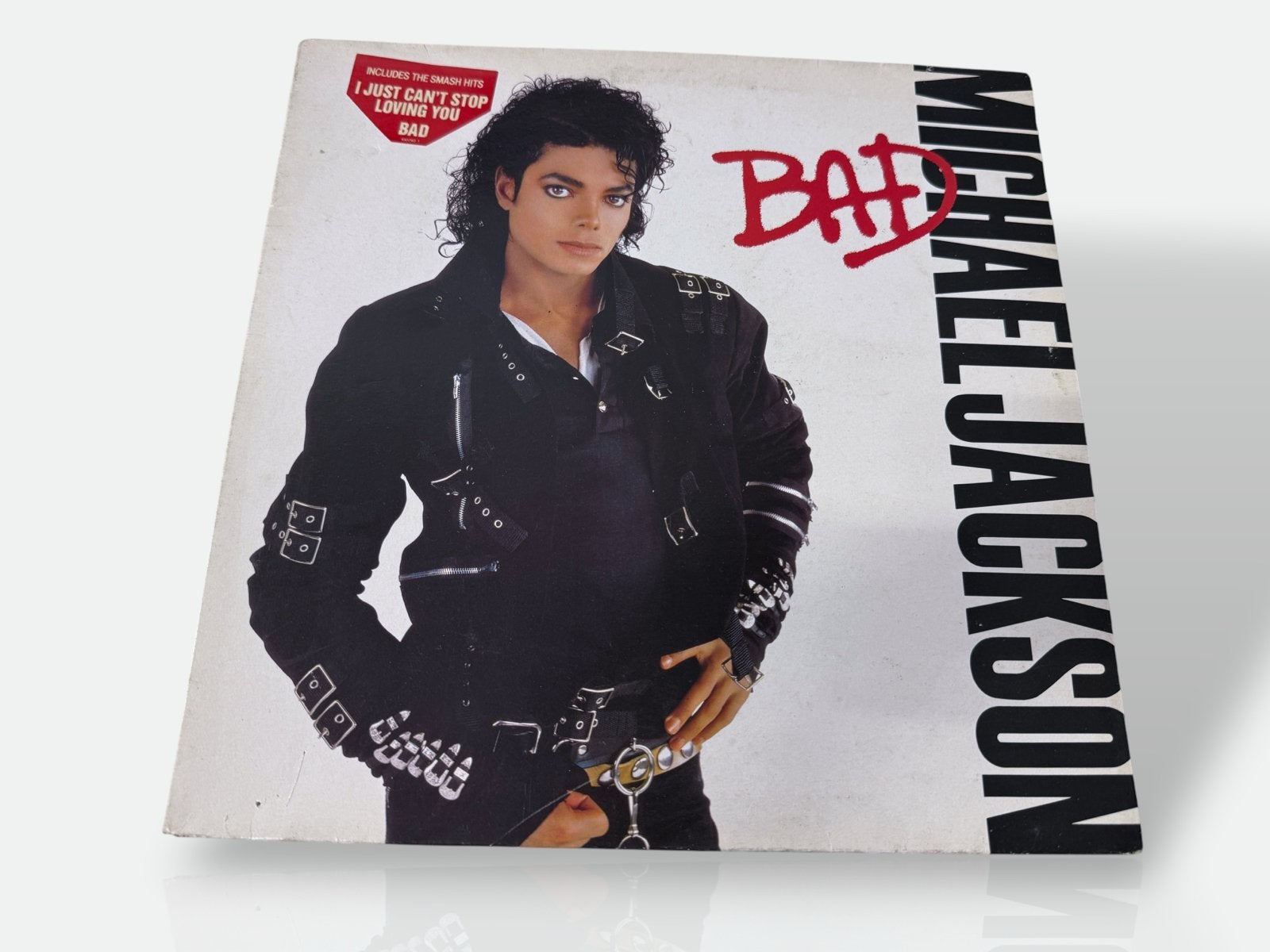 Michael Jackson - Bad LP (goede staat), LP, Gebruikt, Pop, Ophalen of Verzenden