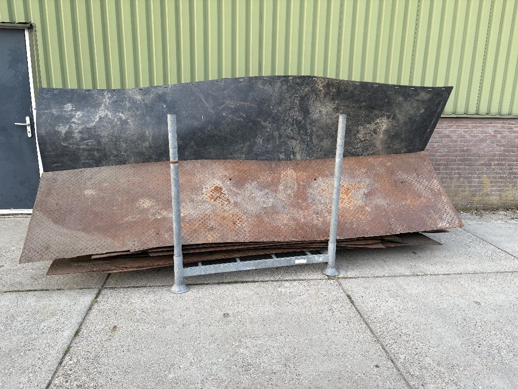 Stalen rijplaat | ijzeren platen, Doe-het-zelf en Verbouw, Metalen, Ophalen, Gebruikt, IJzer