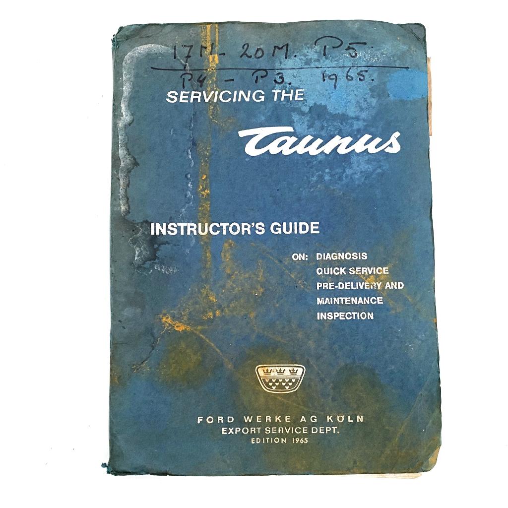 1965 Ford Taunus instructor’s guide, Verzenden