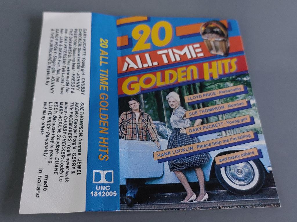 20 ALL TIME GOLDEN HITS (MC), Ophalen of Verzenden, Zo goed als nieuw, Origineel, 1 bandje