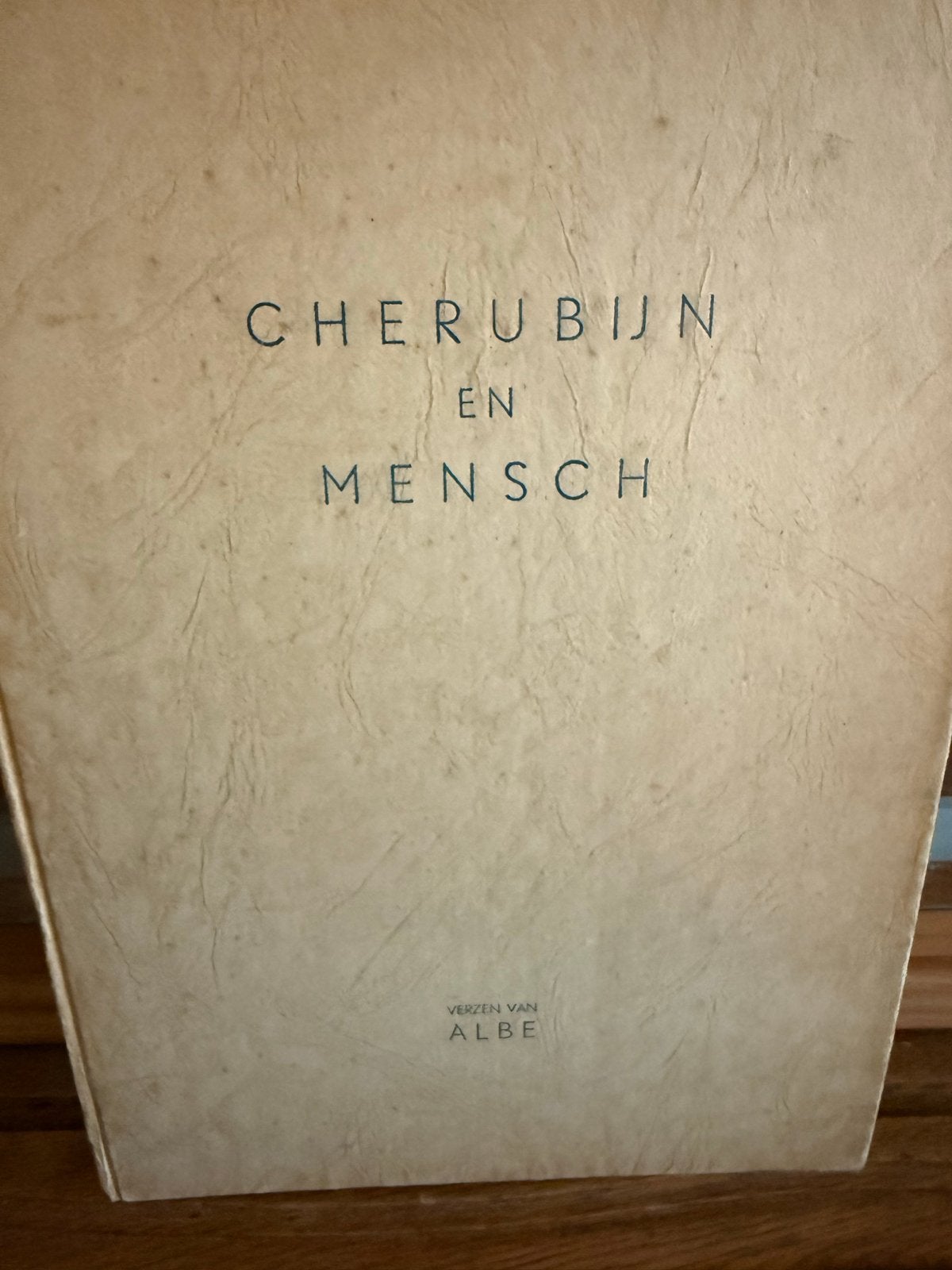 Cherubijn en Mensch - Verzen van Albe (Tweede Uitgave), Ophalen of Verzenden, Gelezen, Eén auteur