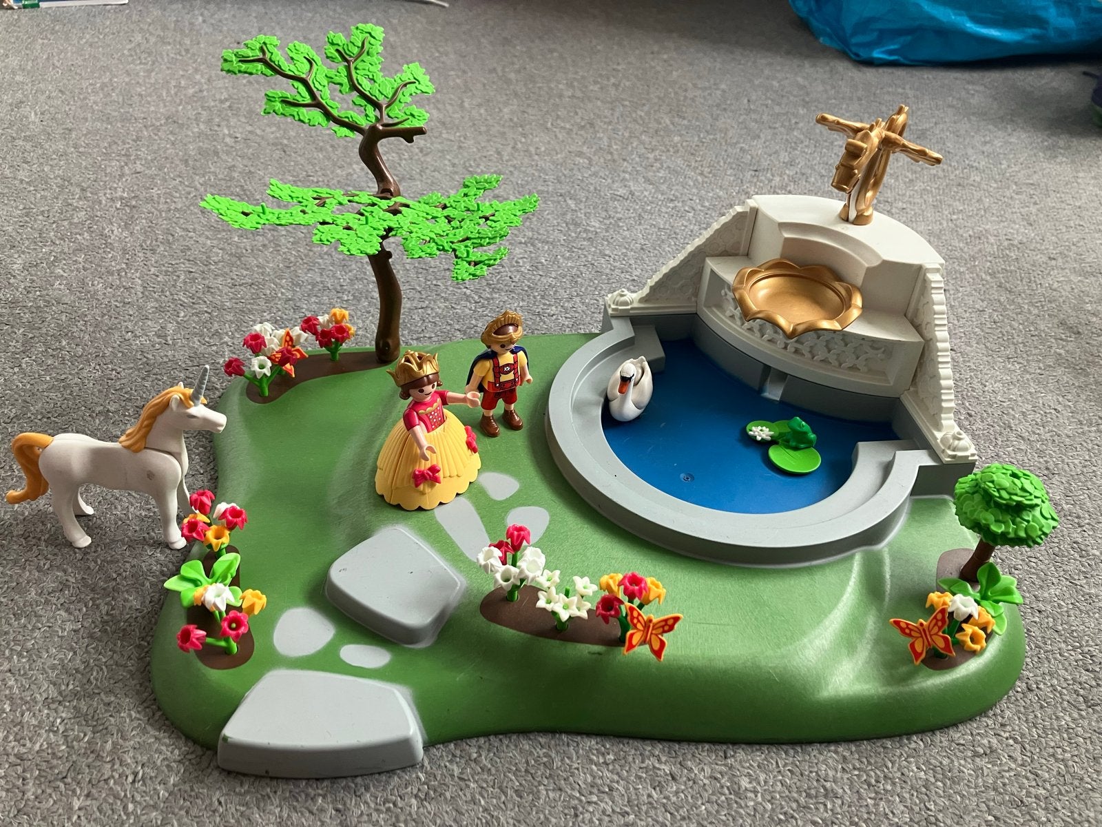 Playmobil Sprookjesfontein met Eenhoorn en Figuren, Ophalen, Gebruikt