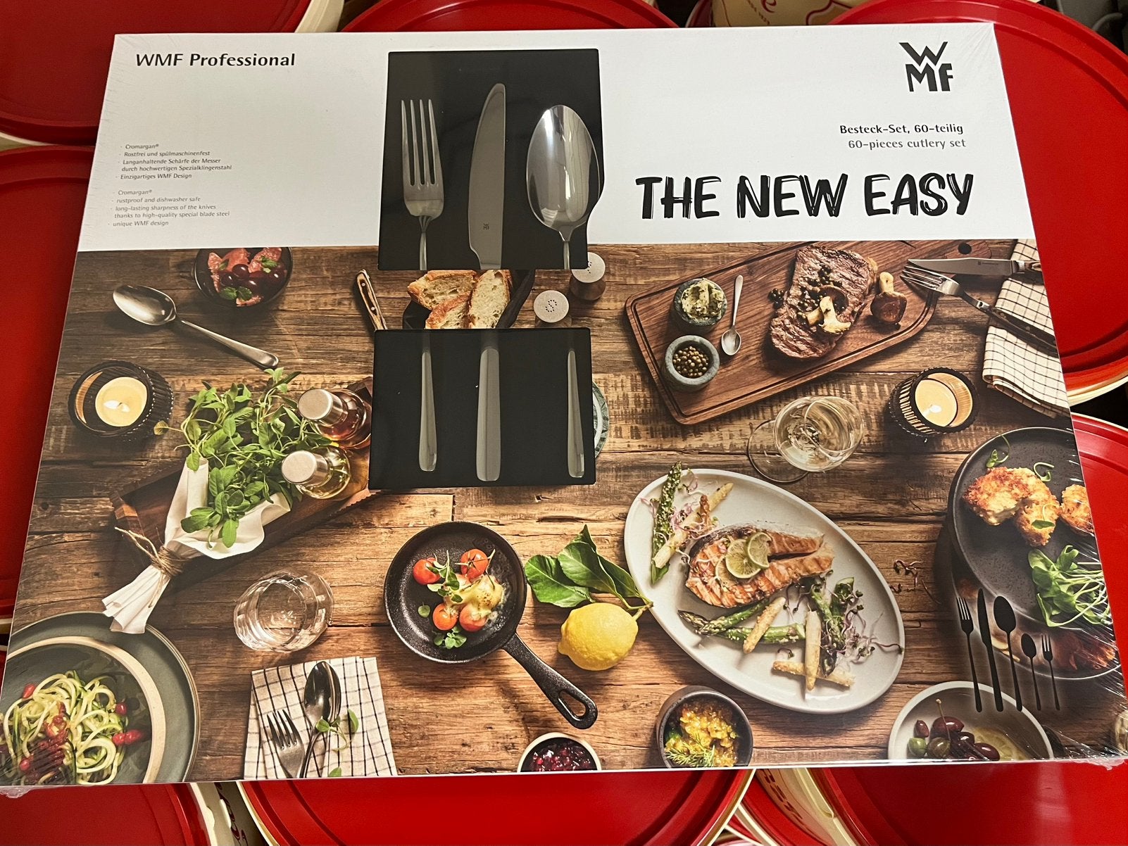WMF Professional Bestekset "The New Easy" - 60-delig, Huis en Inrichting, Keuken | Bestek, Nieuw, Rvs of Chroom, Ophalen of Verzenden
