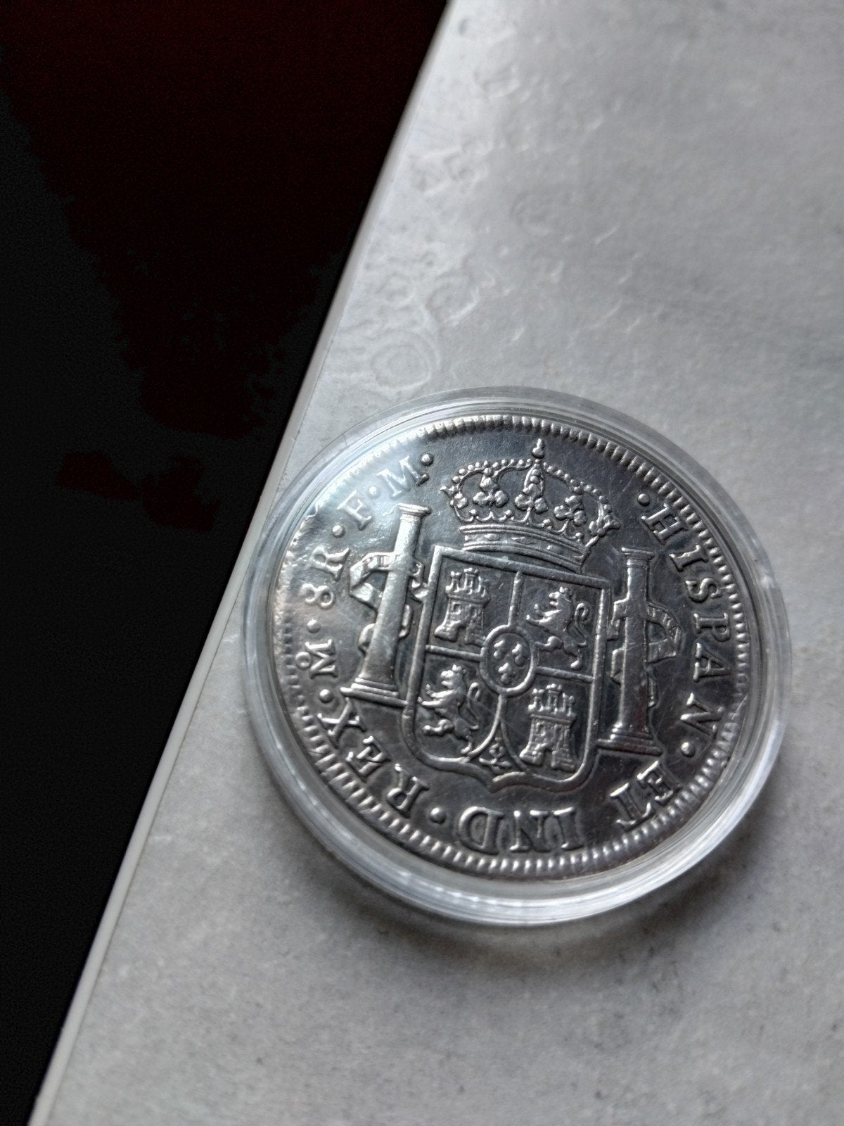 Zilveren 8 Reales Munt 1797 - Zeer Mooie Staat, Ophalen of Verzenden