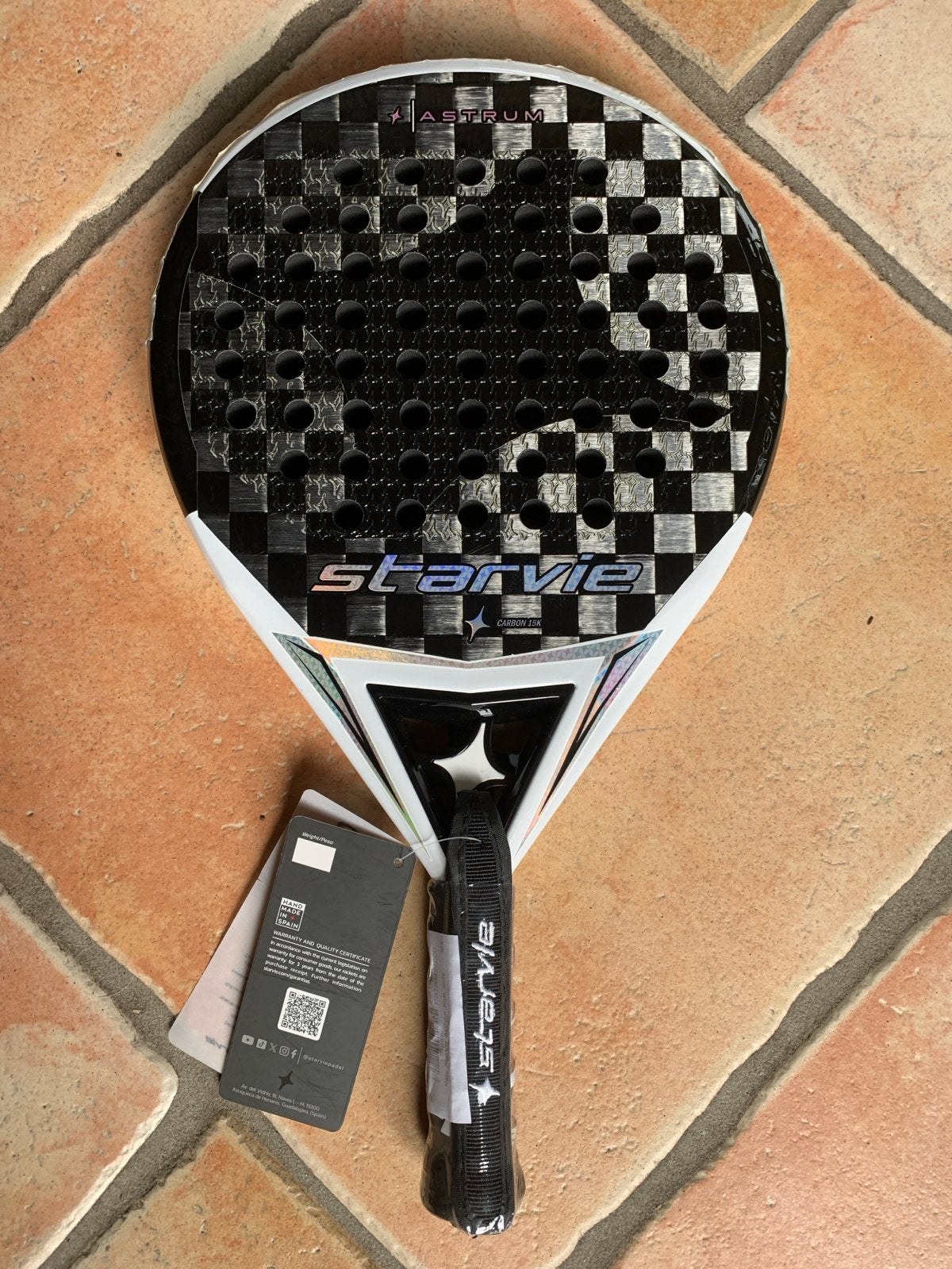Starvie Astrum Soft Padelracket 2025 - Nieuw (Handgemaakt), Ophalen of Verzenden, Nieuw, Padelracket