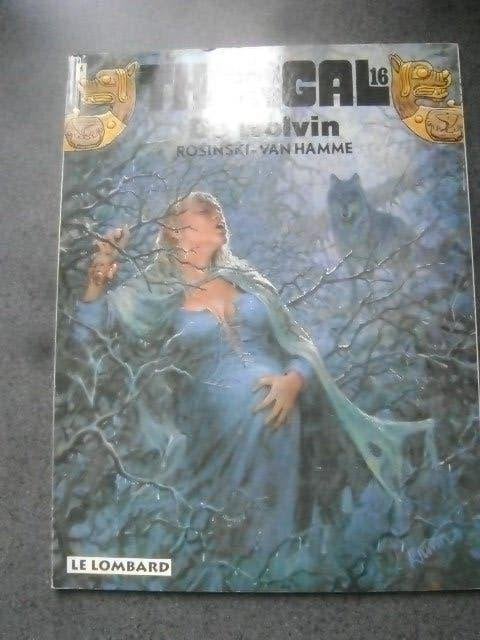 thorgal 16--de wolvin uit 1990, Eén stripboek, Ophalen of Verzenden, Zo goed als nieuw