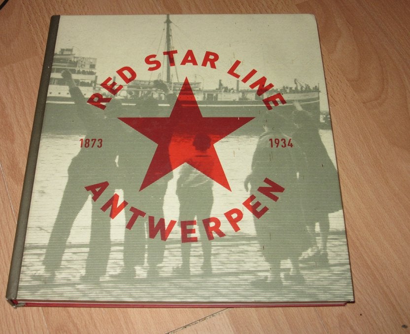 Red Star Line Antwerpen 1873-1934, Verzamelen, Scheepvaart, Verzenden, Zo goed als nieuw, Boek of Tijdschrift