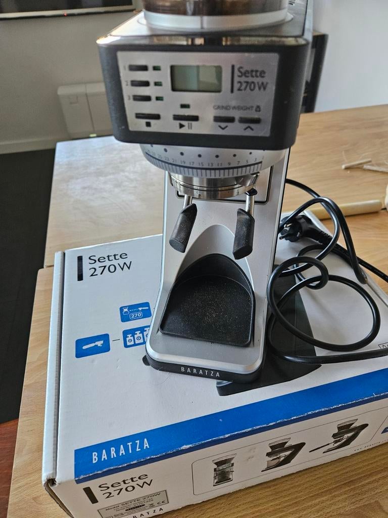 Baratza Sette 270W Koffiemolen, Witgoed en Apparatuur, Koffiezetapparaten, Ophalen of Verzenden, Gebruikt, Overige modellen, Koffiebonen
