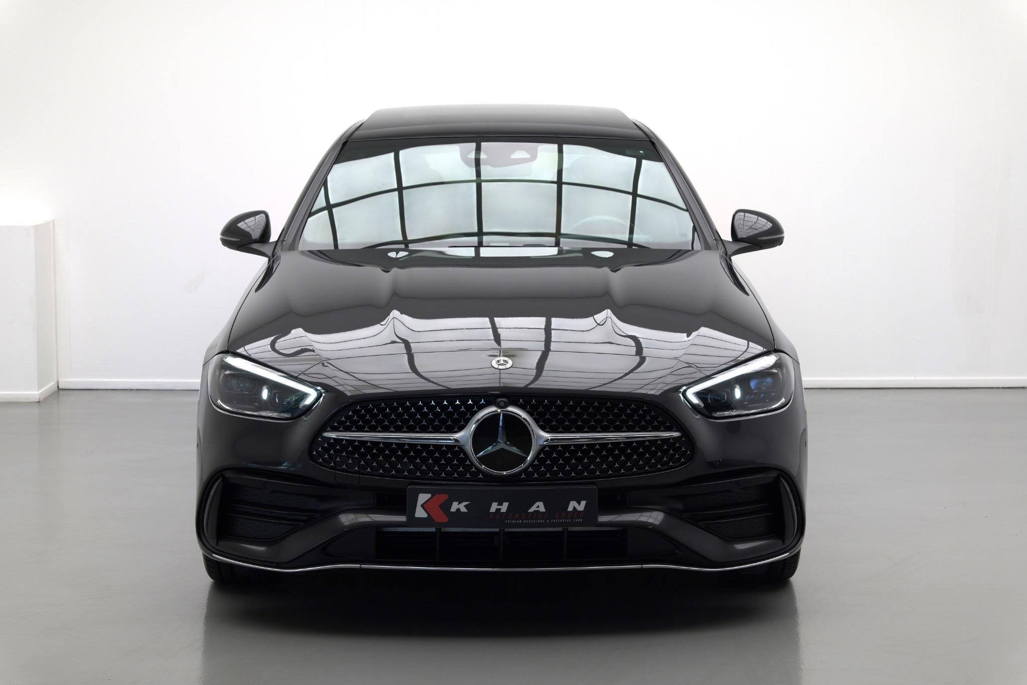 Mercedes-Benz C-klasse C300e AMG Line |Pano|Burmester|Ambien, Auto's, Automaat, Achterwielaandrijving, Euro 6, 4 cilinders