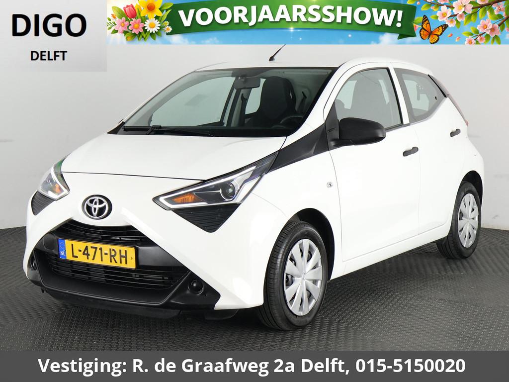 Toyota Aygo 1.0 VVT-i X-Fun | Airco | Elektrische ramen | Bl, Voorwielaandrijving, Stof, Gebruikt, 4 stoelen