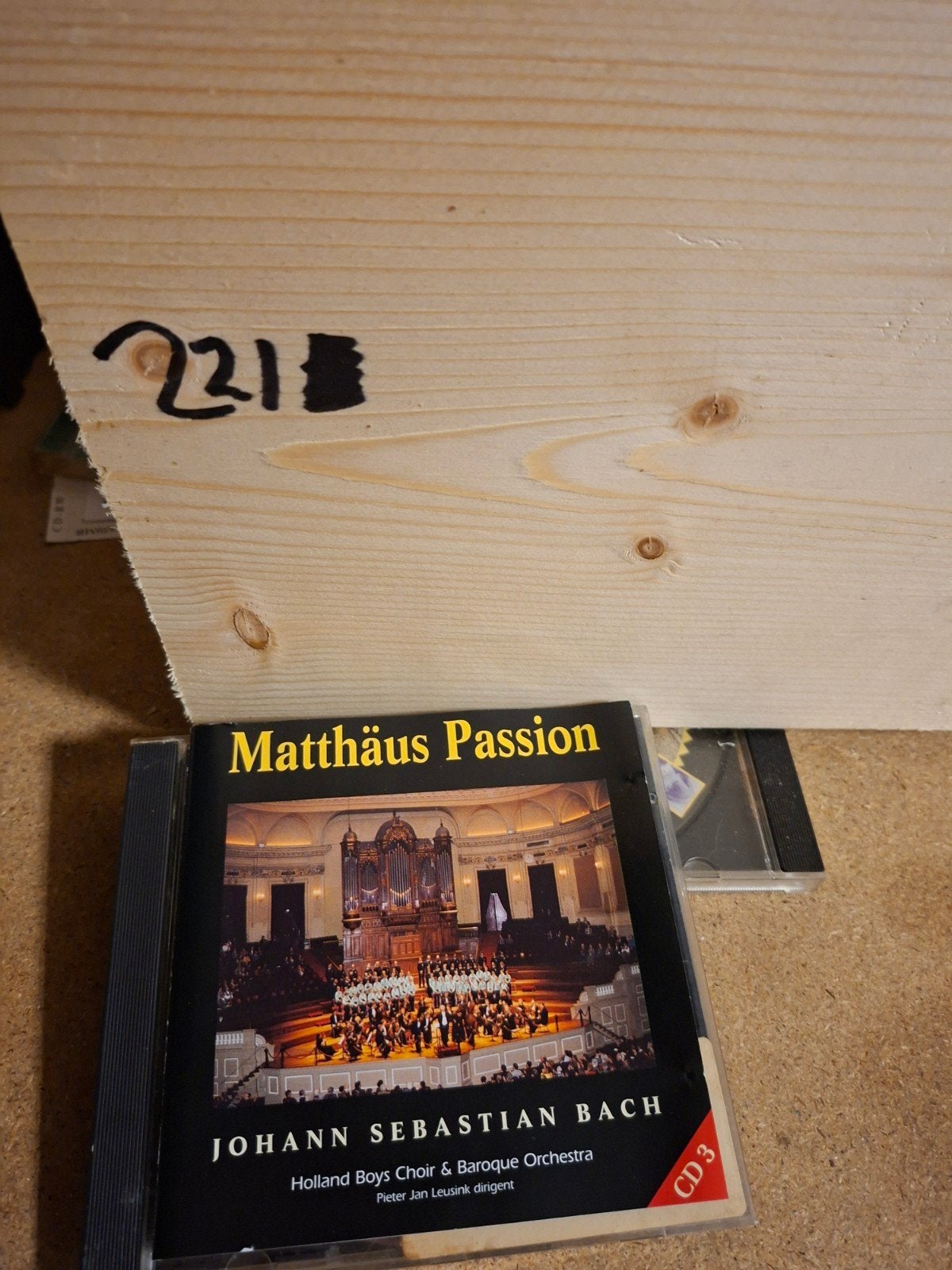 Johann Sebastian Bach - Matthäus Passion (CD 3), Gebruikt, Ophalen of Verzenden, Oratorium, Inclusief doosje