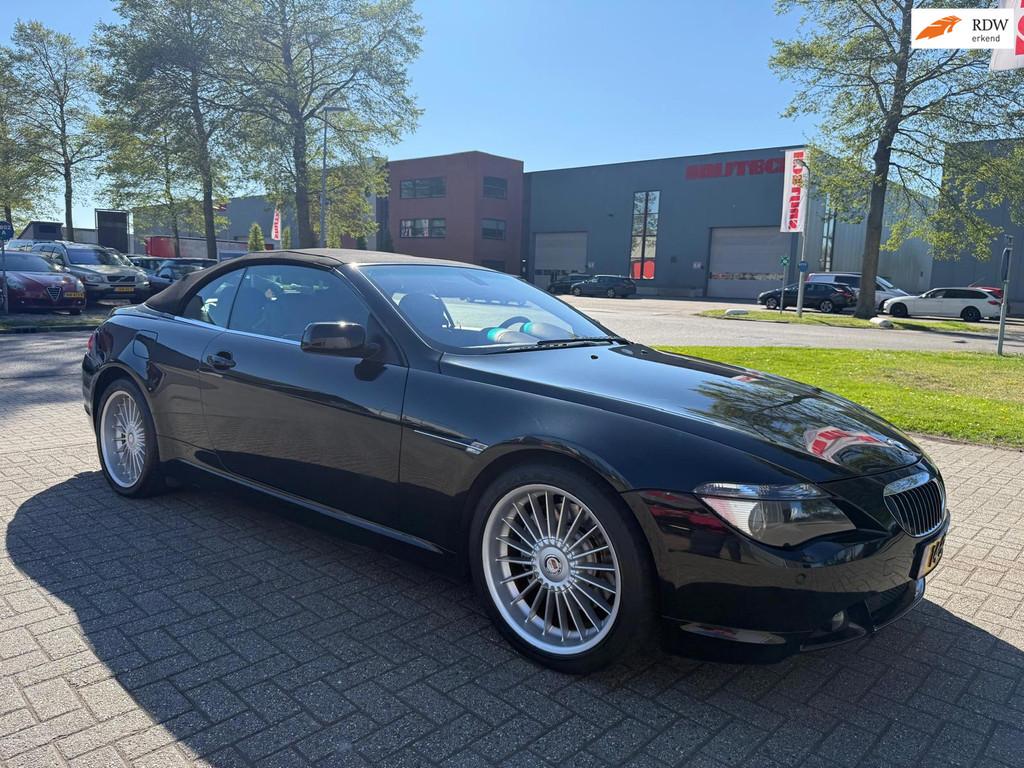 BMW 6-serie Cabrio 645Ci S CABRIO LEER, Auto's, BMW, Automaat, Achterwielaandrijving, Gebruikt, Cabriolet