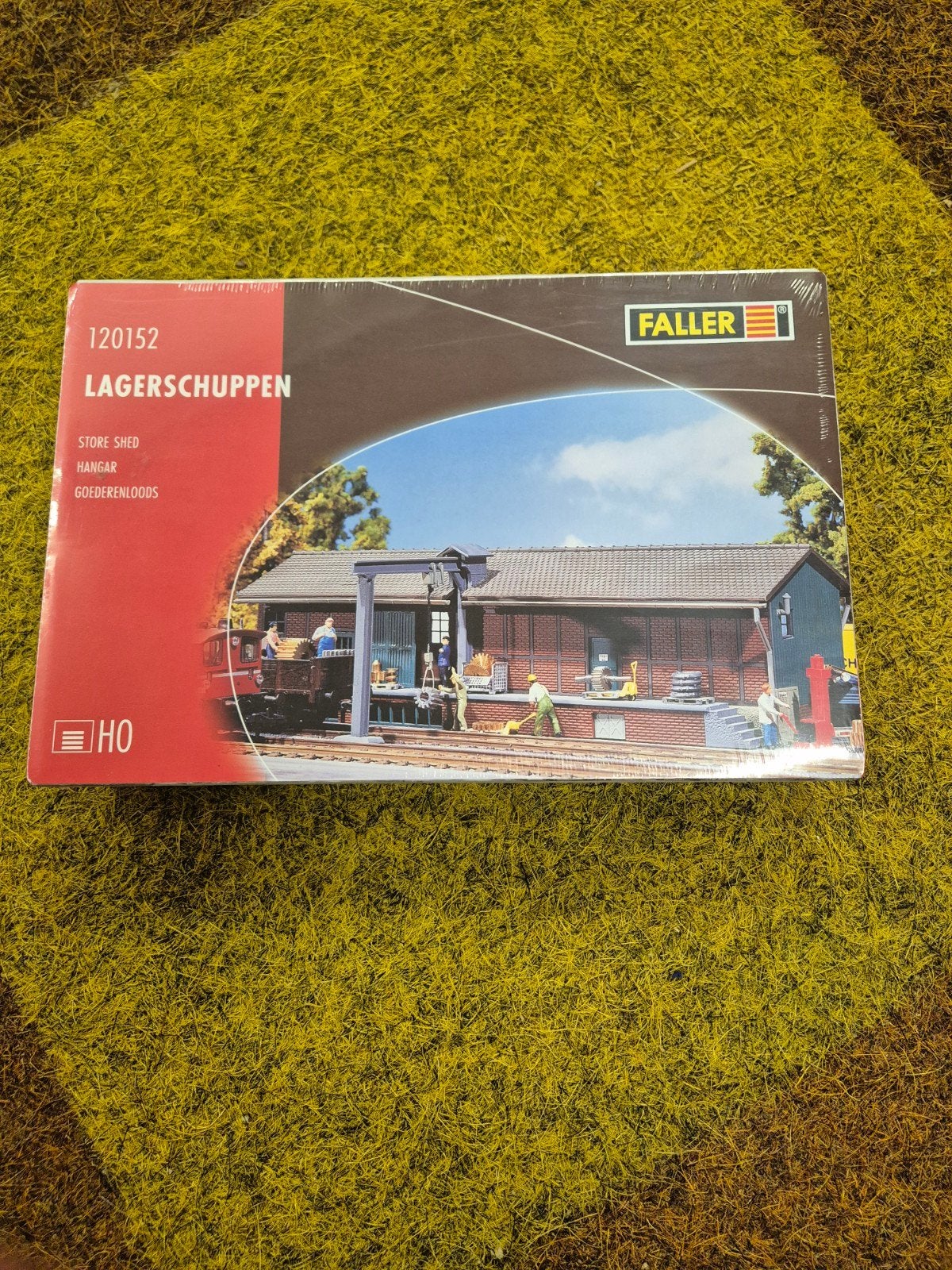 Faller 120152 Lagerschuppen H0, Ophalen of Verzenden, Nieuw, Brug, Tunnel of Gebouw, Overige merken