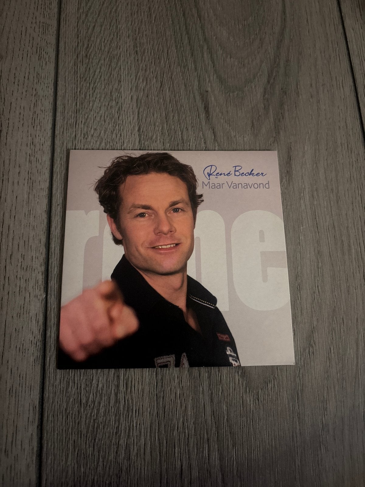 René Becker - Maar Vanavond CD Single, Zo goed als nieuw, Single, Inclusief doosje, Schlager