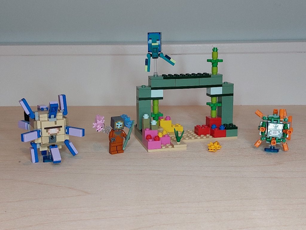 Lego Minecraft 21180, Minecraft, Lego, Ophalen of Verzenden, Zo goed als nieuw