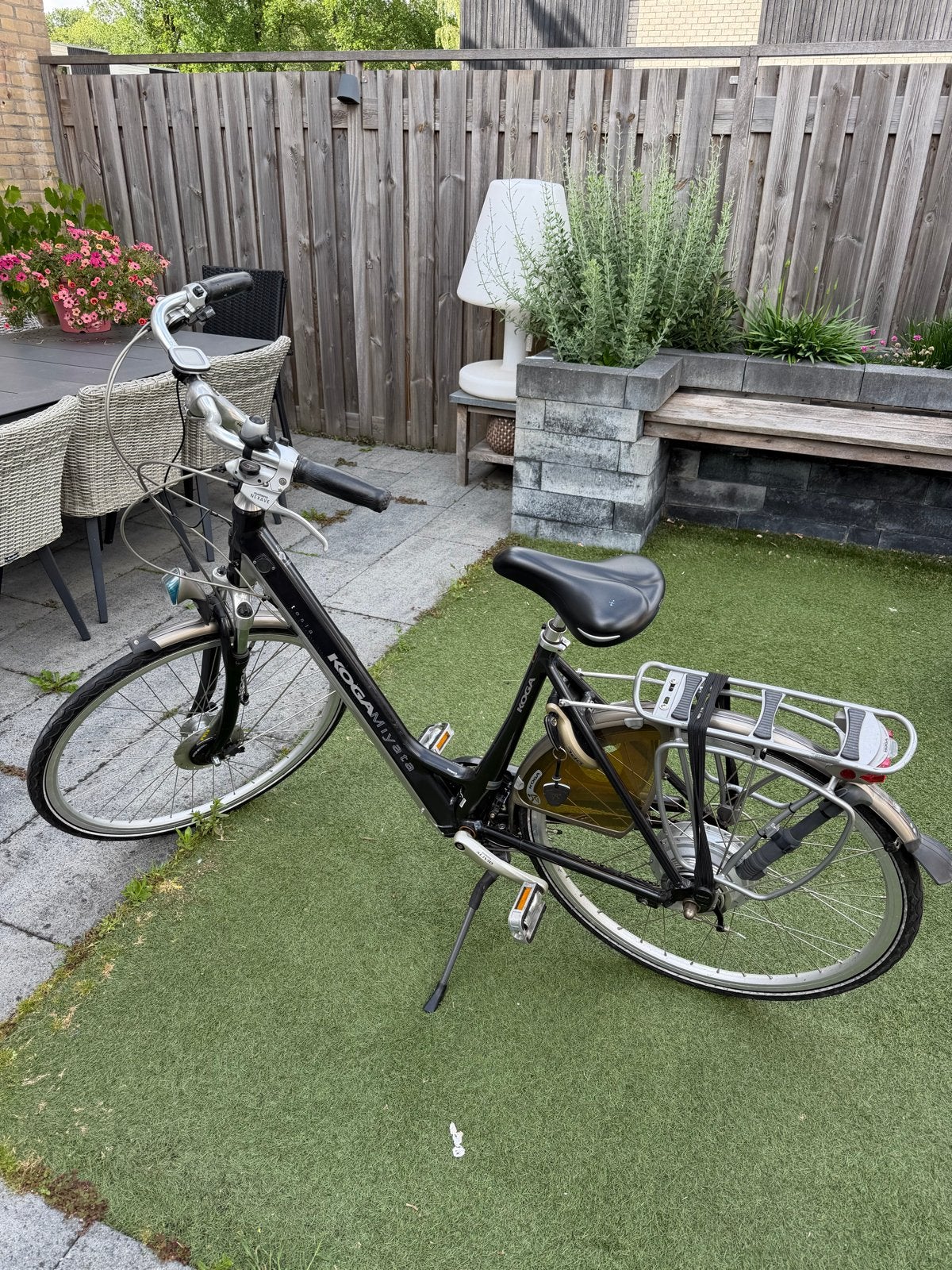 Koga Miyata elek. damesfiets - accu aan vervanging toe, Minder dan 30 km per accu, Gebruikt, 55 tot 59 cm, Ophalen