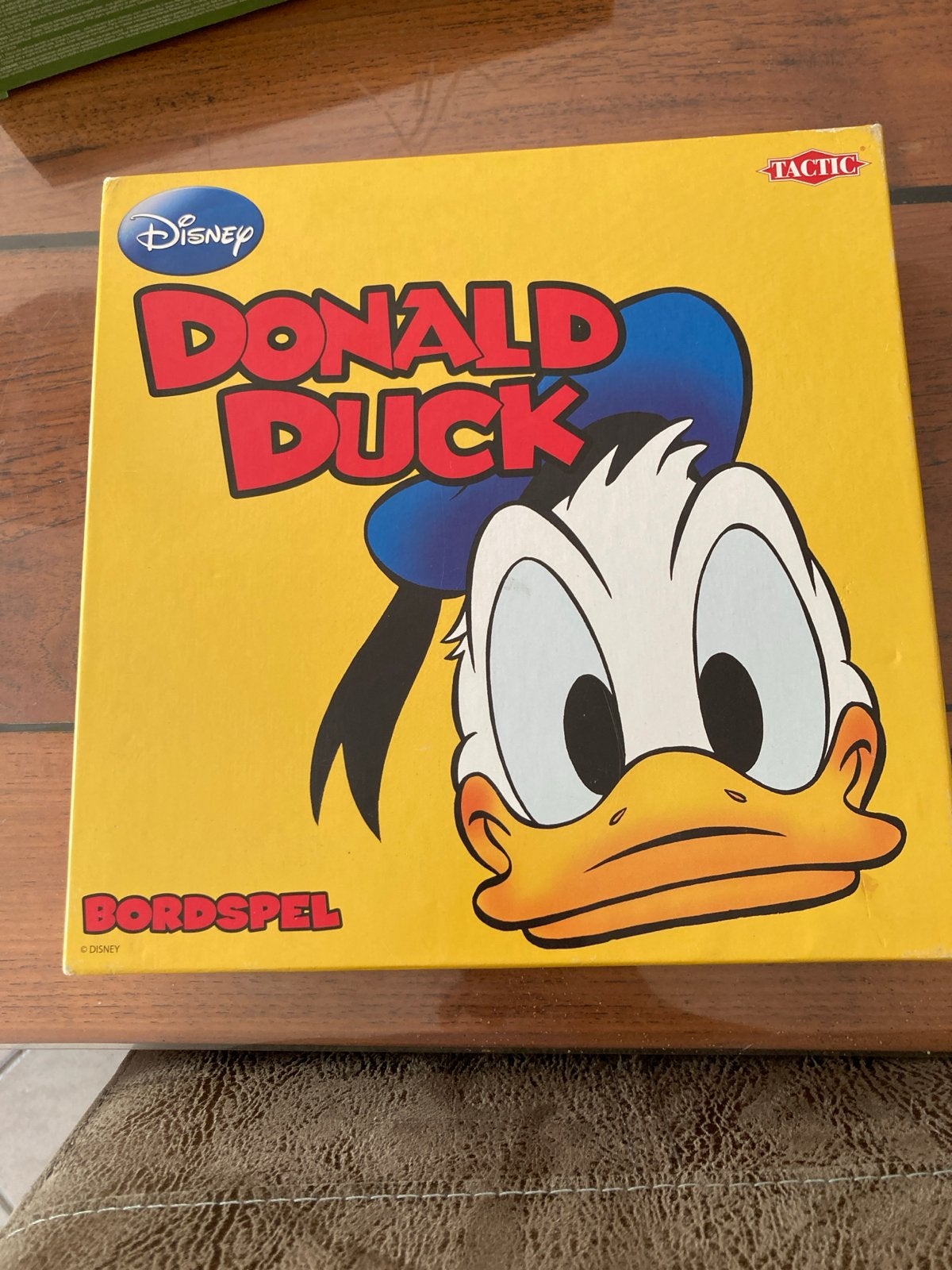 Donald Duck Bordspel - Disney Tactic, Hobby en Vrije tijd, Drie of vier spelers, Ophalen of Verzenden, Gebruikt