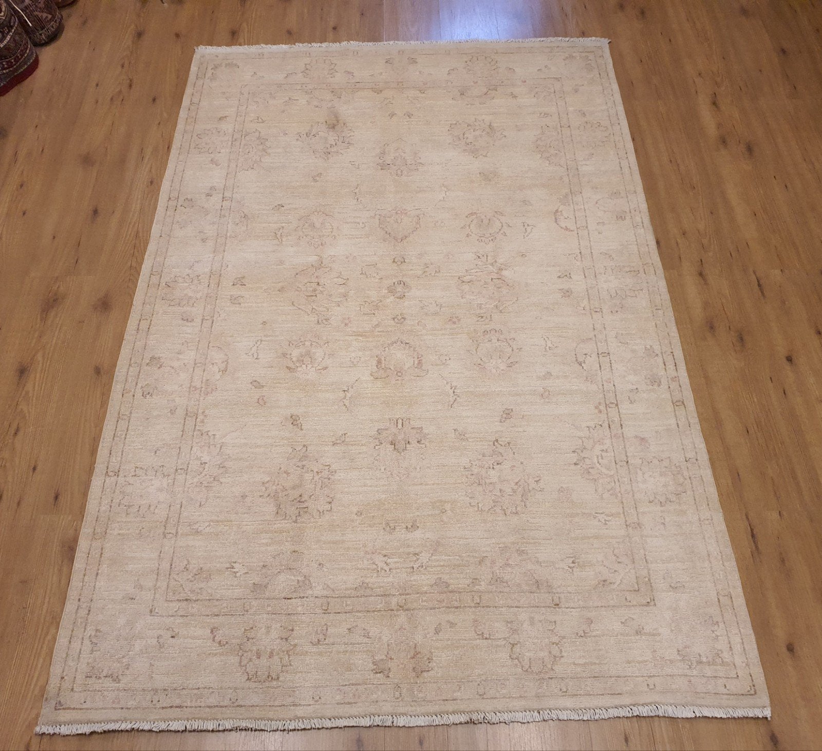 Handgeknoopt oosters tapijt ziegler 207x138, Info@SlatsAntiek.nl, Bruin, 100 tot 150 cm, Perzisch