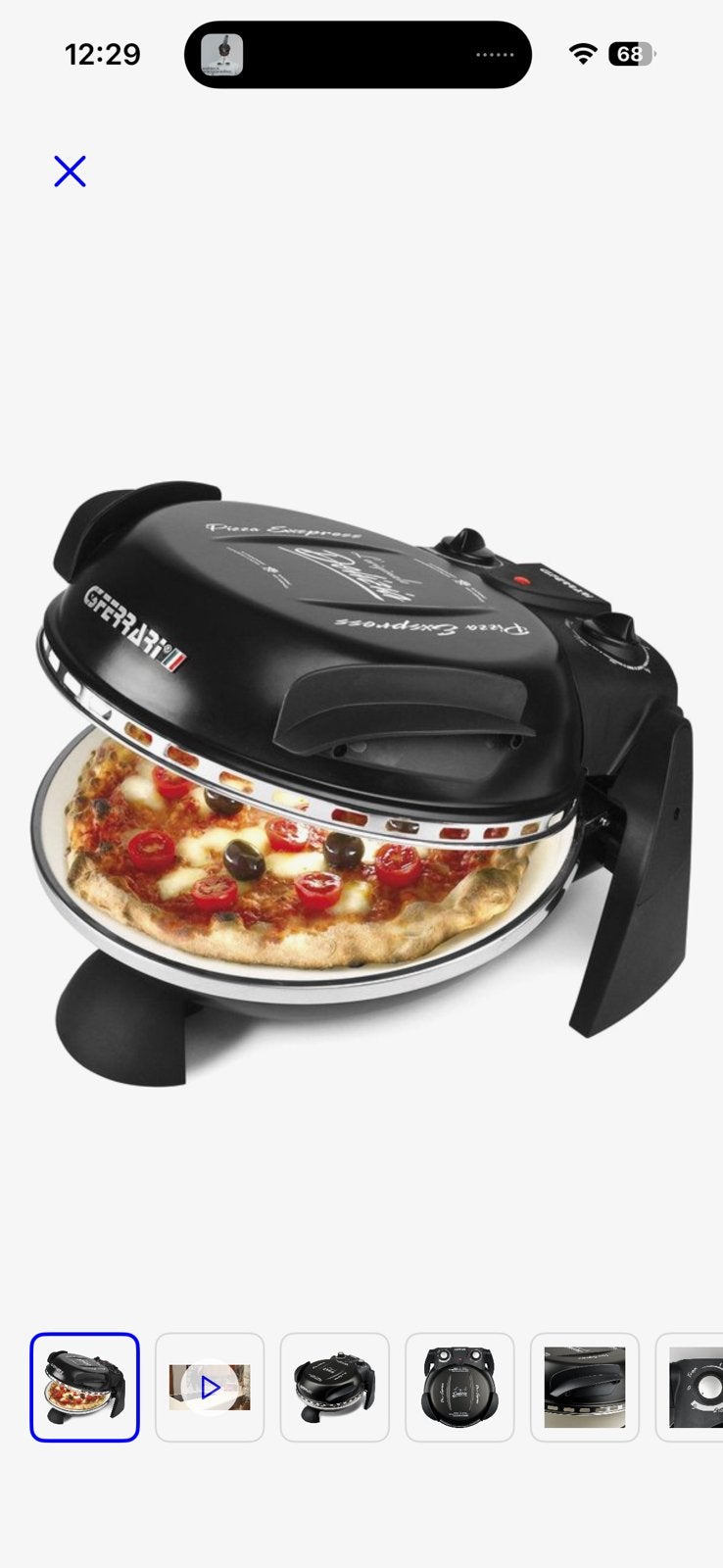 Pizza oven - G3 Ferarri, Ophalen of Verzenden, Zo goed als nieuw