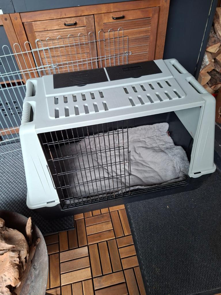 Ferplast vervoers/reis/auto bench met kussen., Ophalen, Gebruikt